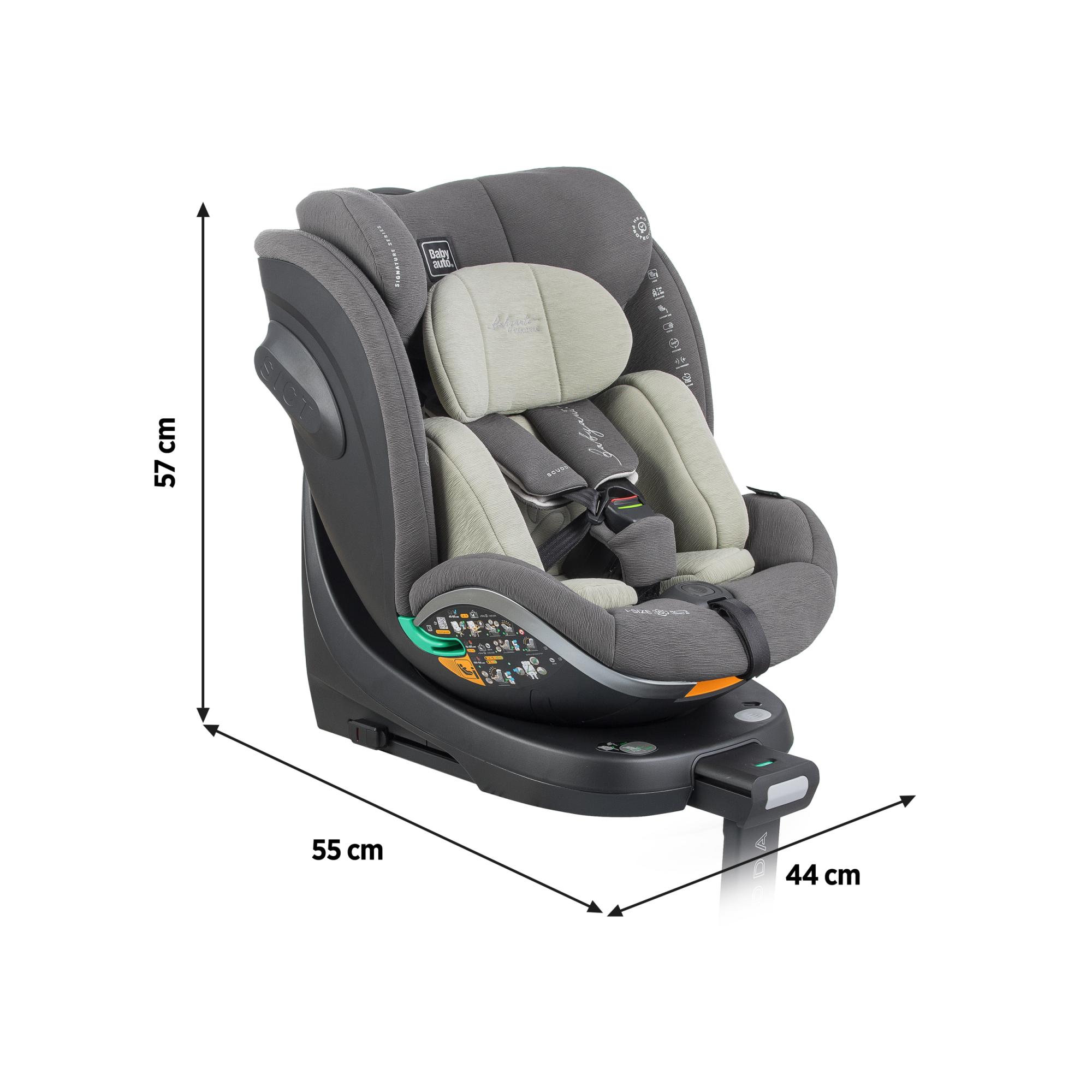 Cadeira Auto Scudda IF-IX (40-150 cm) Babyauto Signature Verde-8