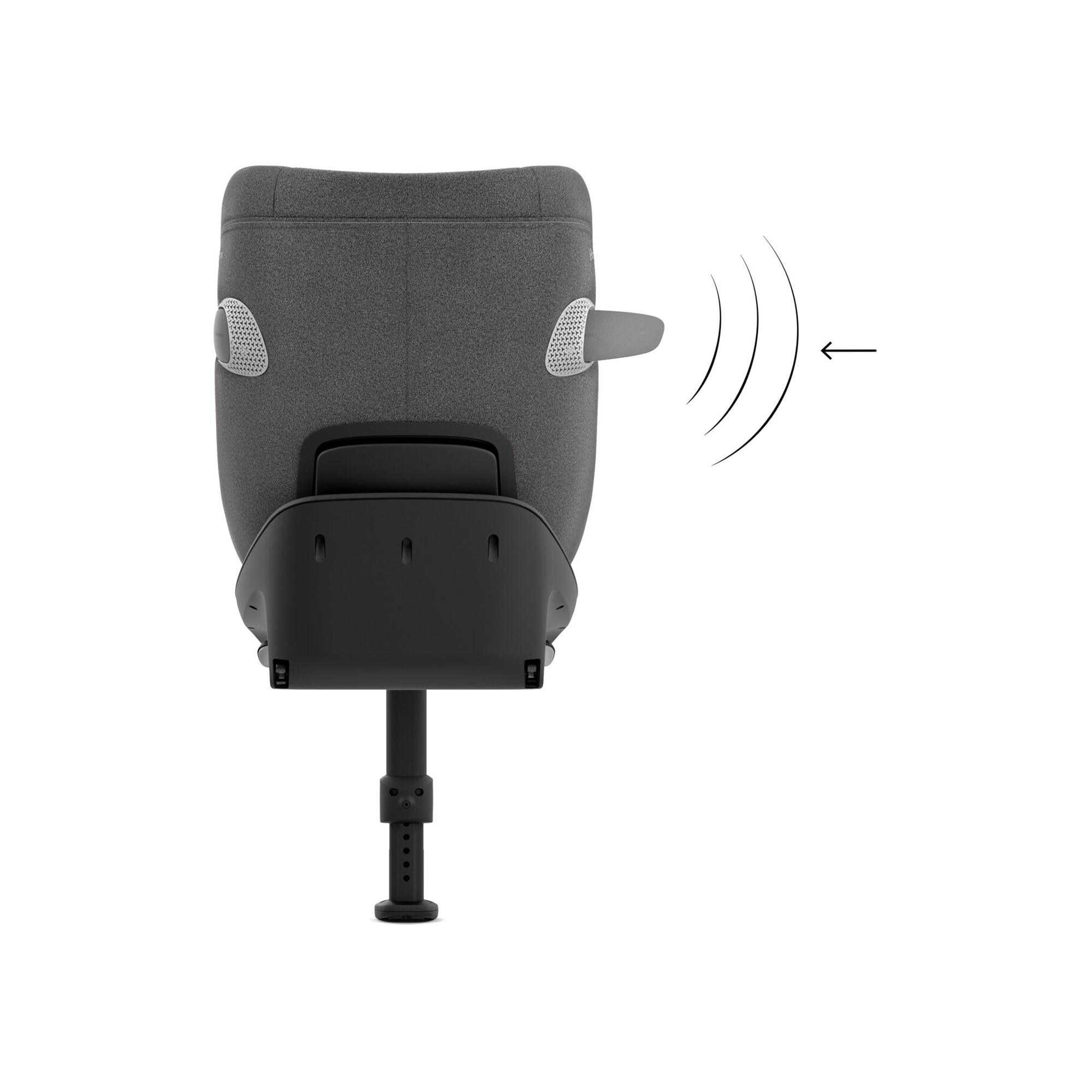 Cadeira Auto Sirona Ti Plus (40-105 cm) Cinzento-escuro-4