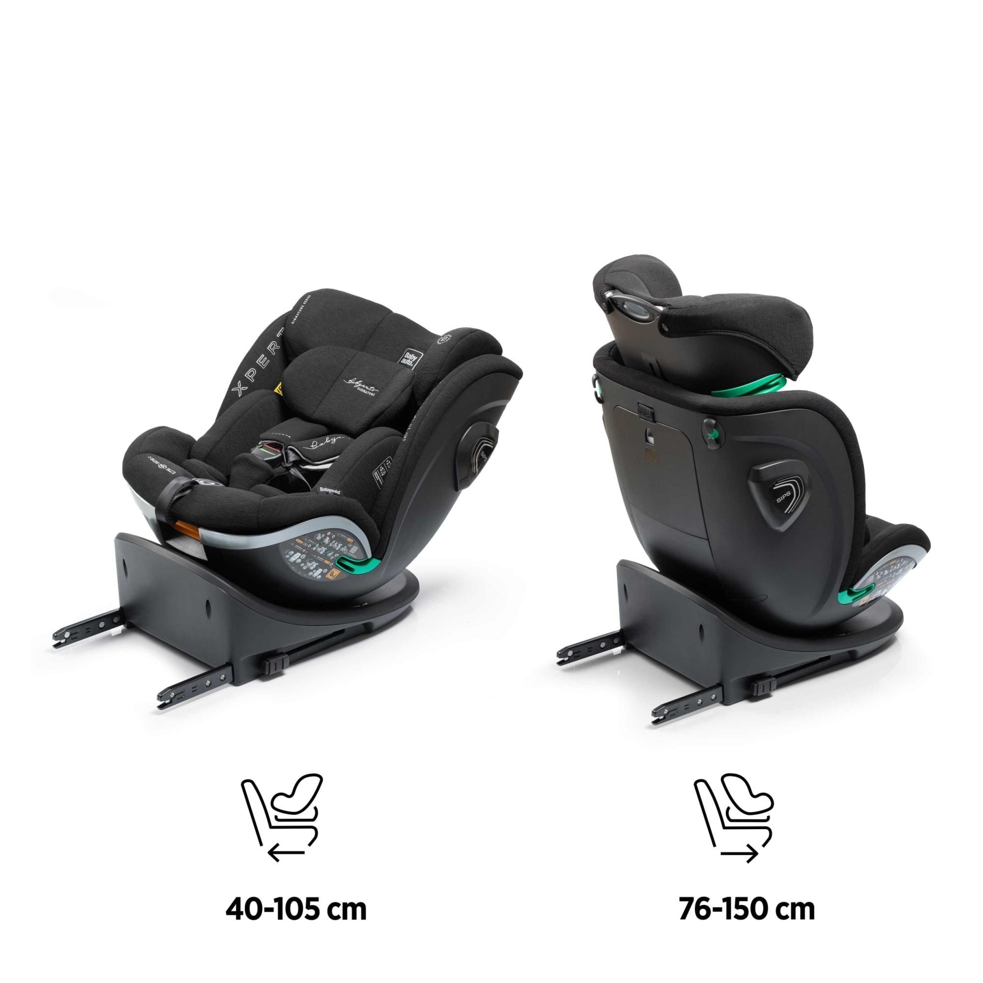Cadeira Auto Xperta IF-IX (40-150 cm) Signature Preto-4