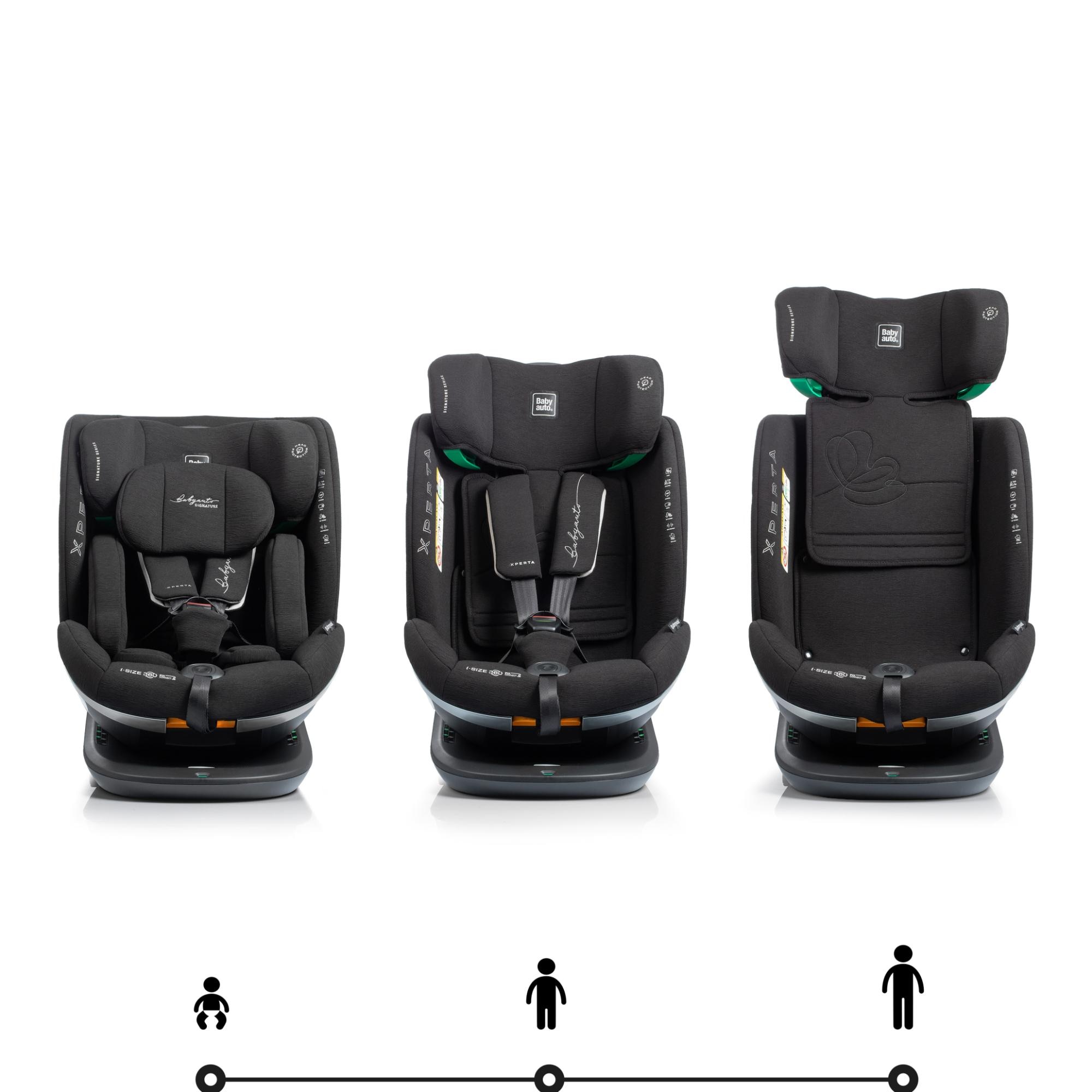 Cadeira Auto Xperta IF-IX (40-150 cm) Signature Preto-6