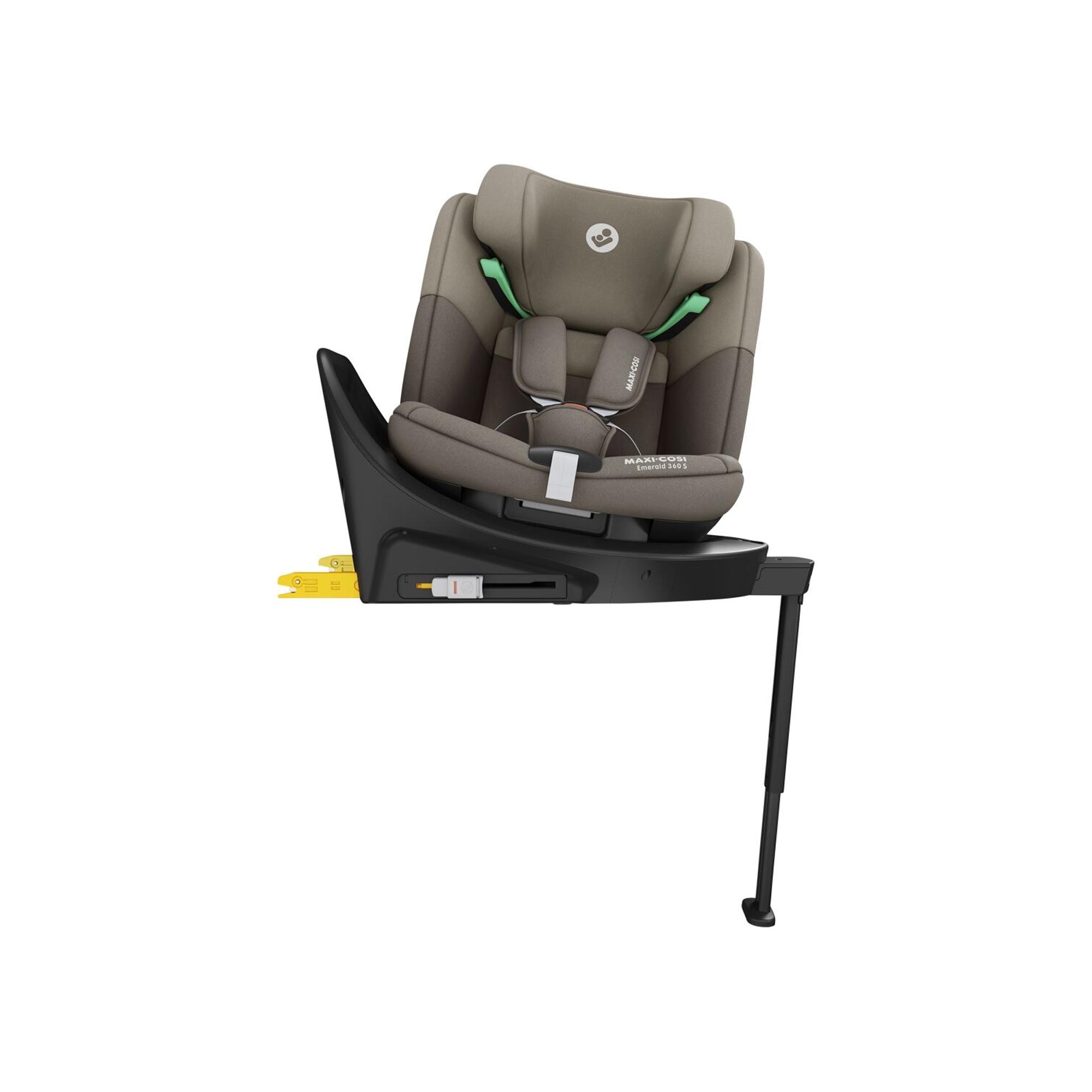 Silla de coche GR. 0/1/2/3 Maxi-Cosi Emerald S i-Size, 40-150cm, 0-12 años, 0-36Kg - Marrón claro Marrón claro-2