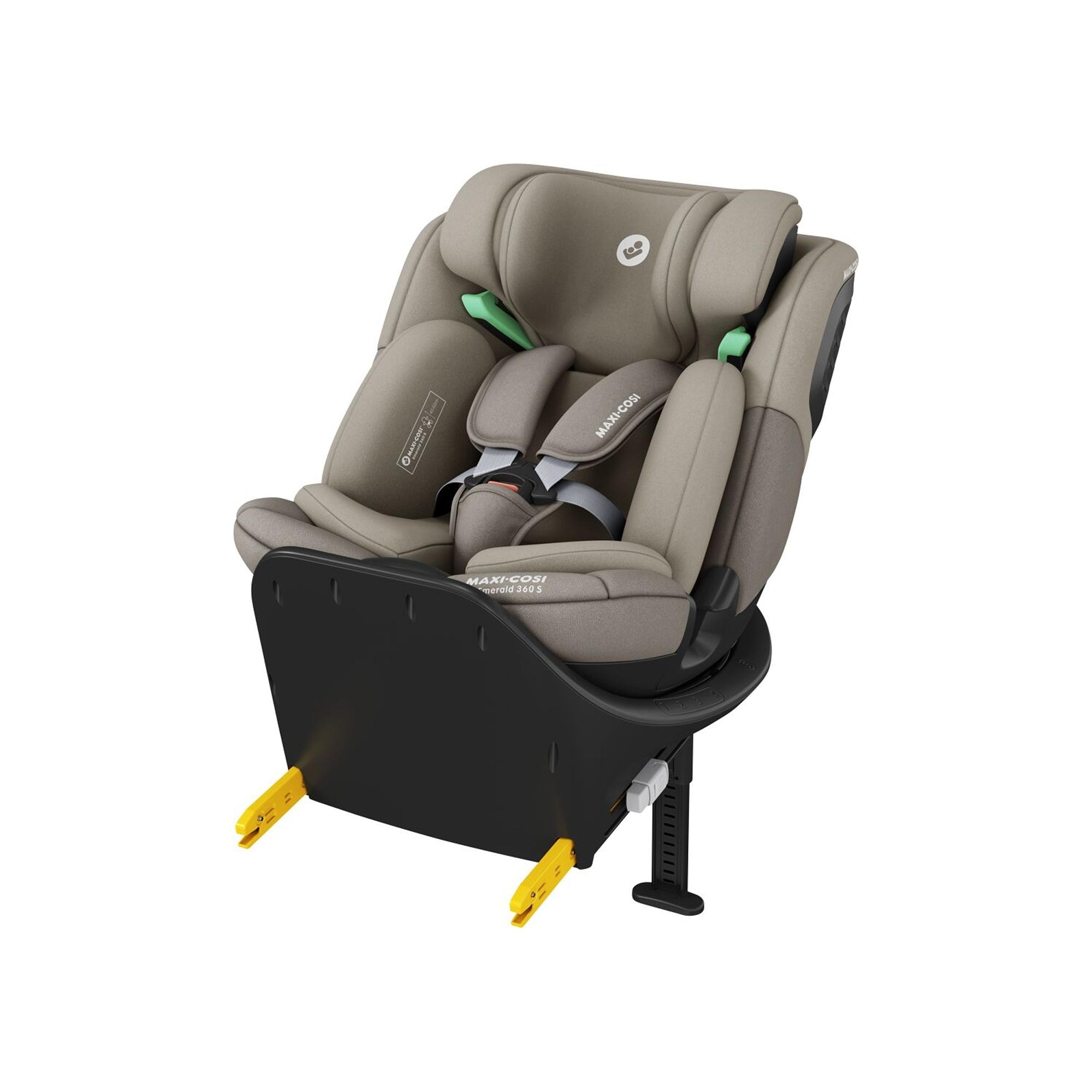 Silla de coche GR. 0/1/2/3 Maxi-Cosi Emerald S i-Size, 40-150cm, 0-12 años, 0-36Kg - Marrón claro Marrón claro-5