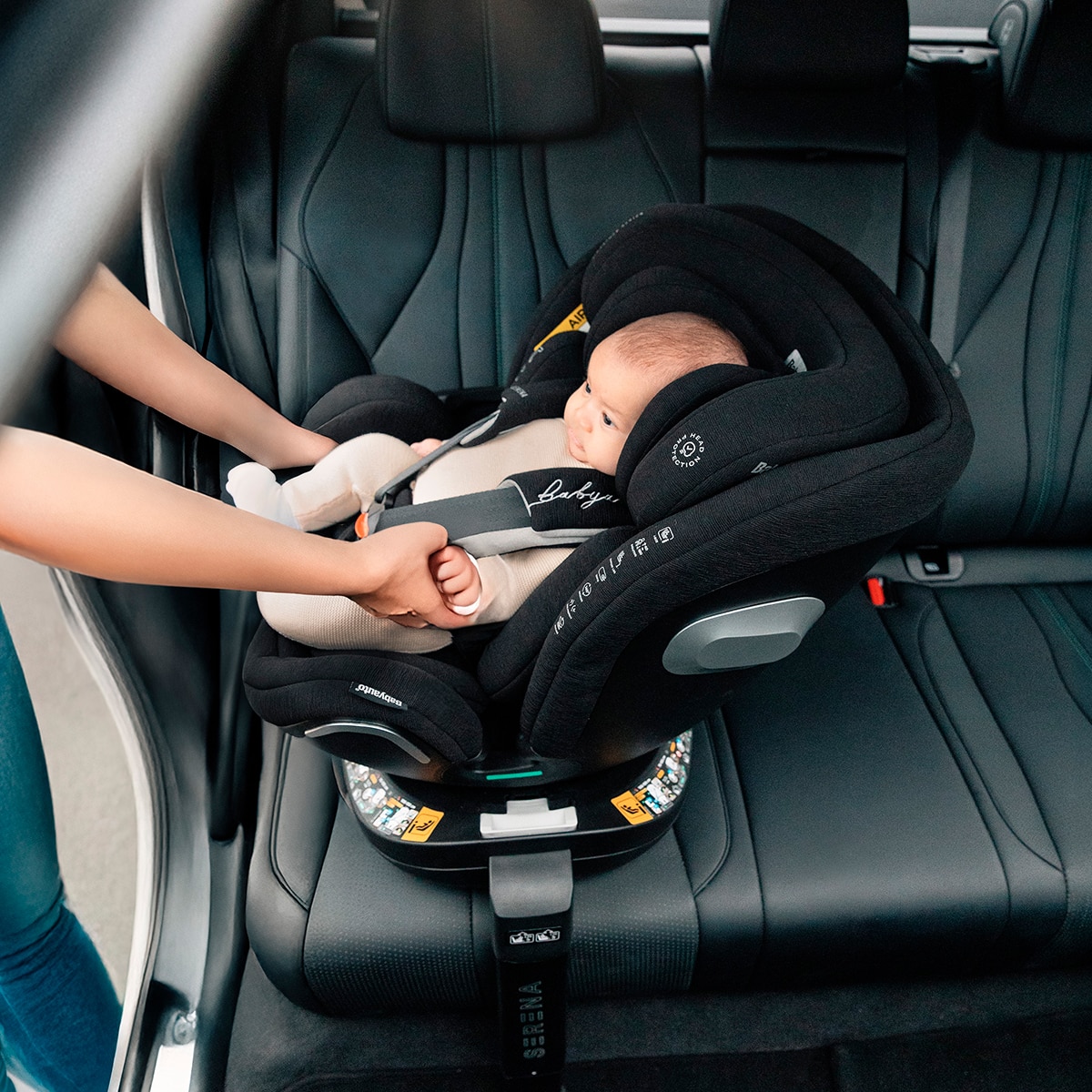 Imagen 8 de Silla de coche SERENA IF-IX (40-150cm) Babyauto Signature - Negro Negro