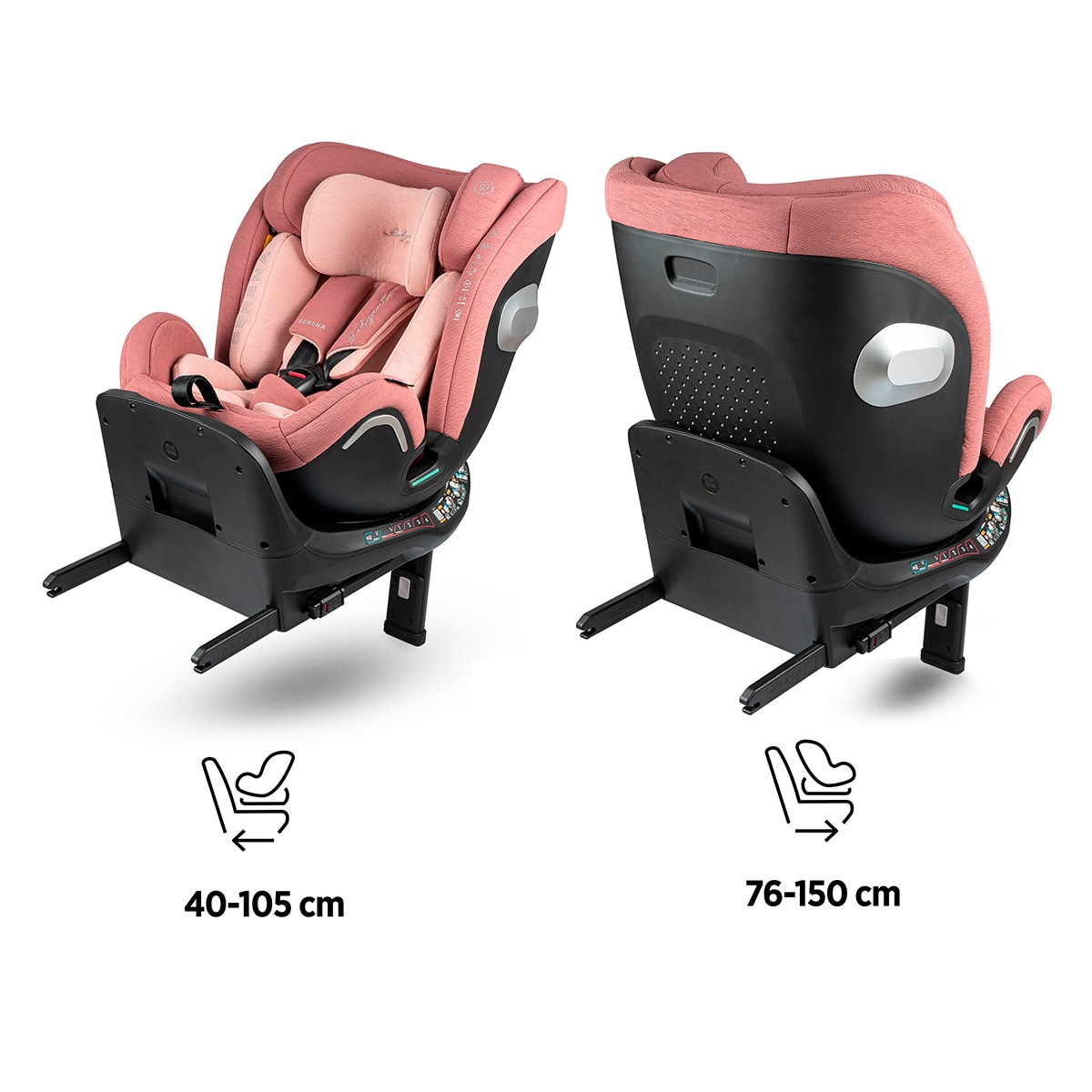 Cadeira Auto SERENA IF-IX (40-150 cm) Babyauto Signature Laranja-3