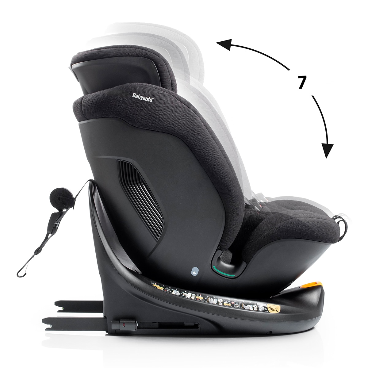 Silla de coche KAVAN IF-IX (40-150cm) Babyauto Signature - Negro Negro-5