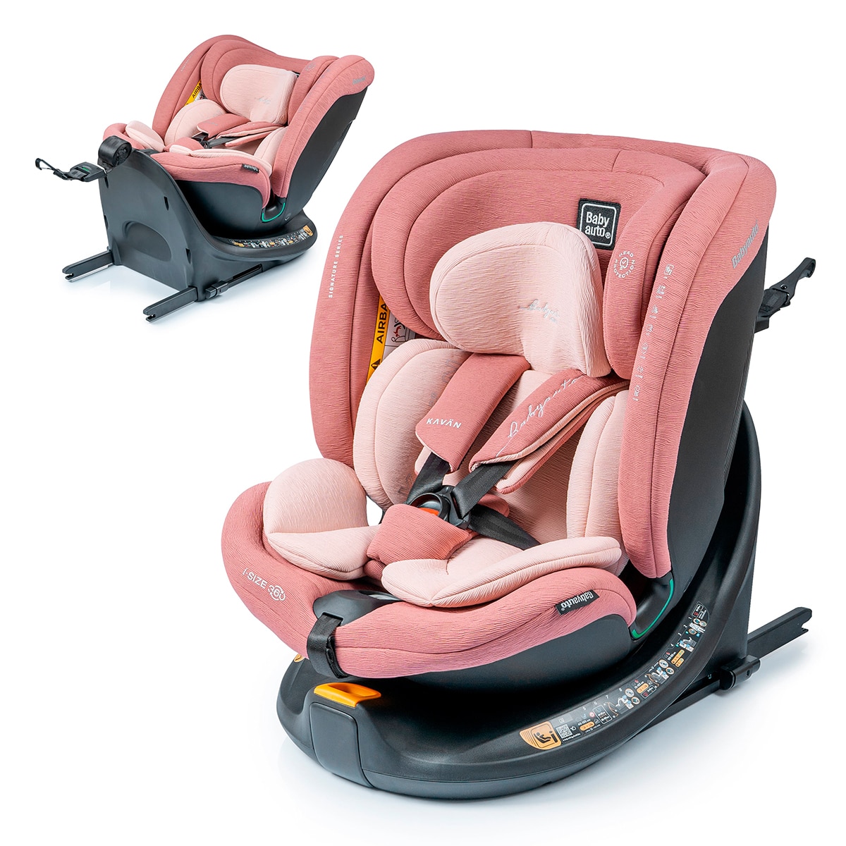 Cadeira Auto KAVAN IF-IX (40-150 cm) Babyauto Signature Laranja-2
