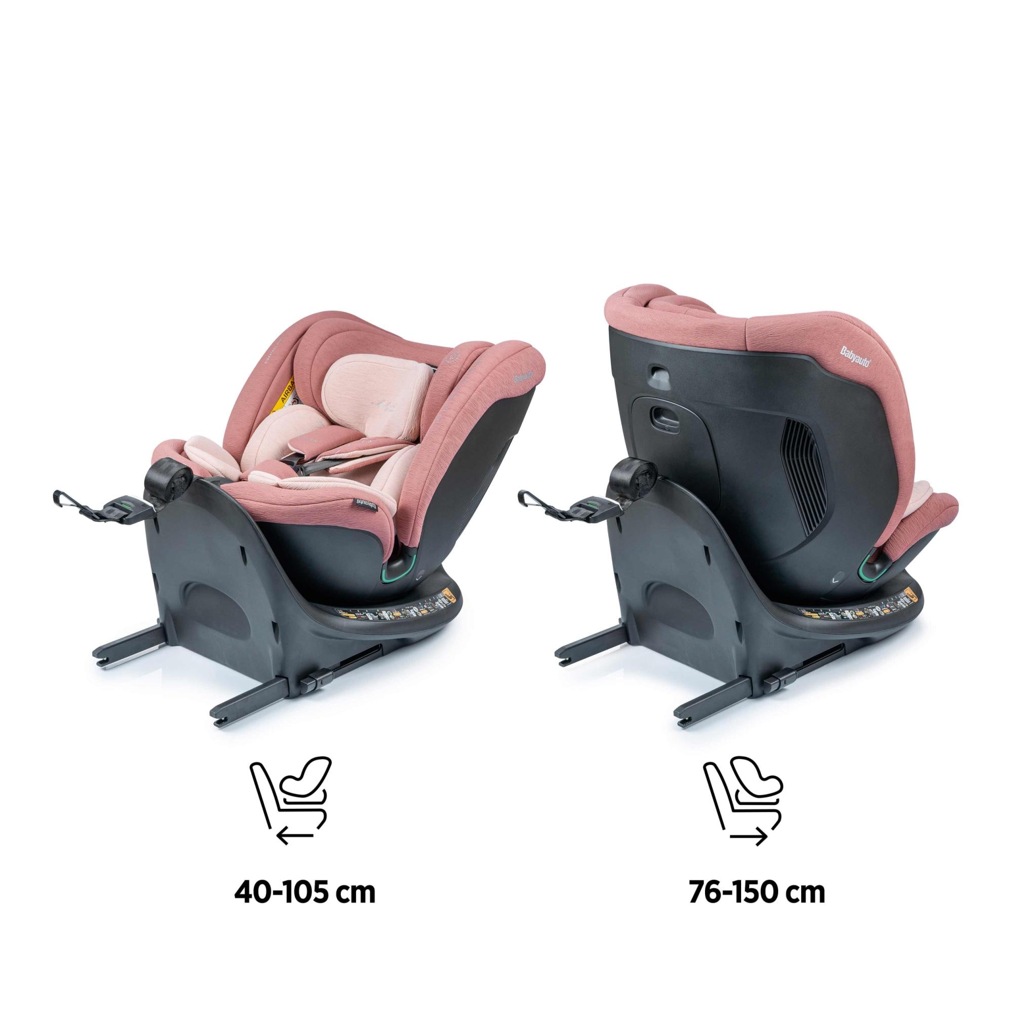 Cadeira Auto KAVAN IF-IX (40-150 cm) Babyauto Signature Laranja-3