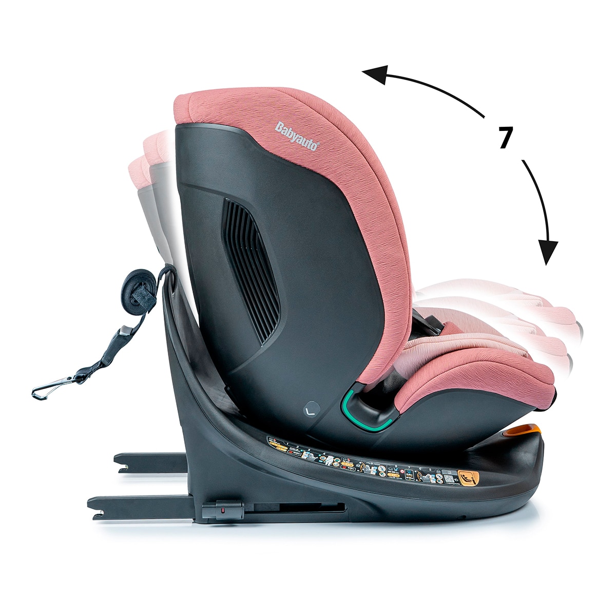 Cadeira Auto KAVAN IF-IX (40-150 cm) Babyauto Signature Laranja-4
