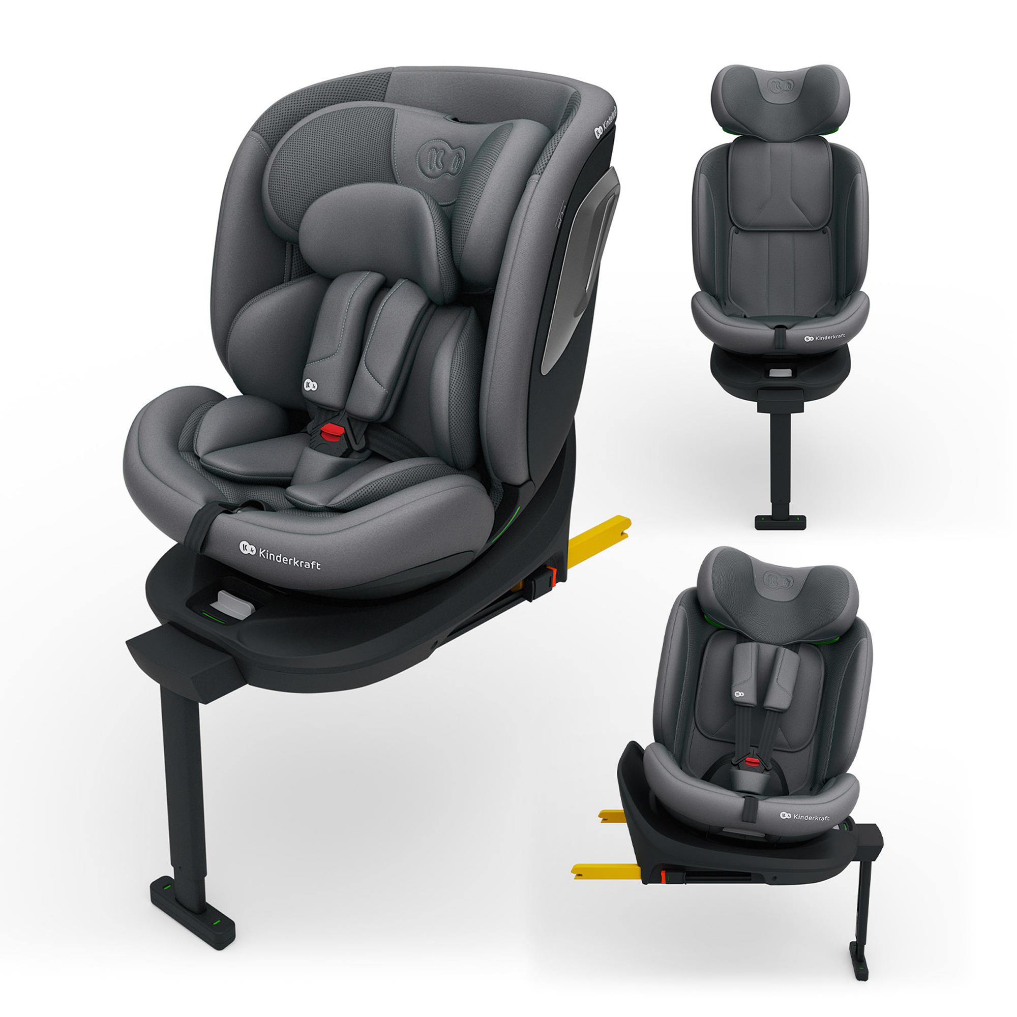 Kinderkraft - Silla de coche Kinderkraft I-360 2 PLUS i-Size 40-150.