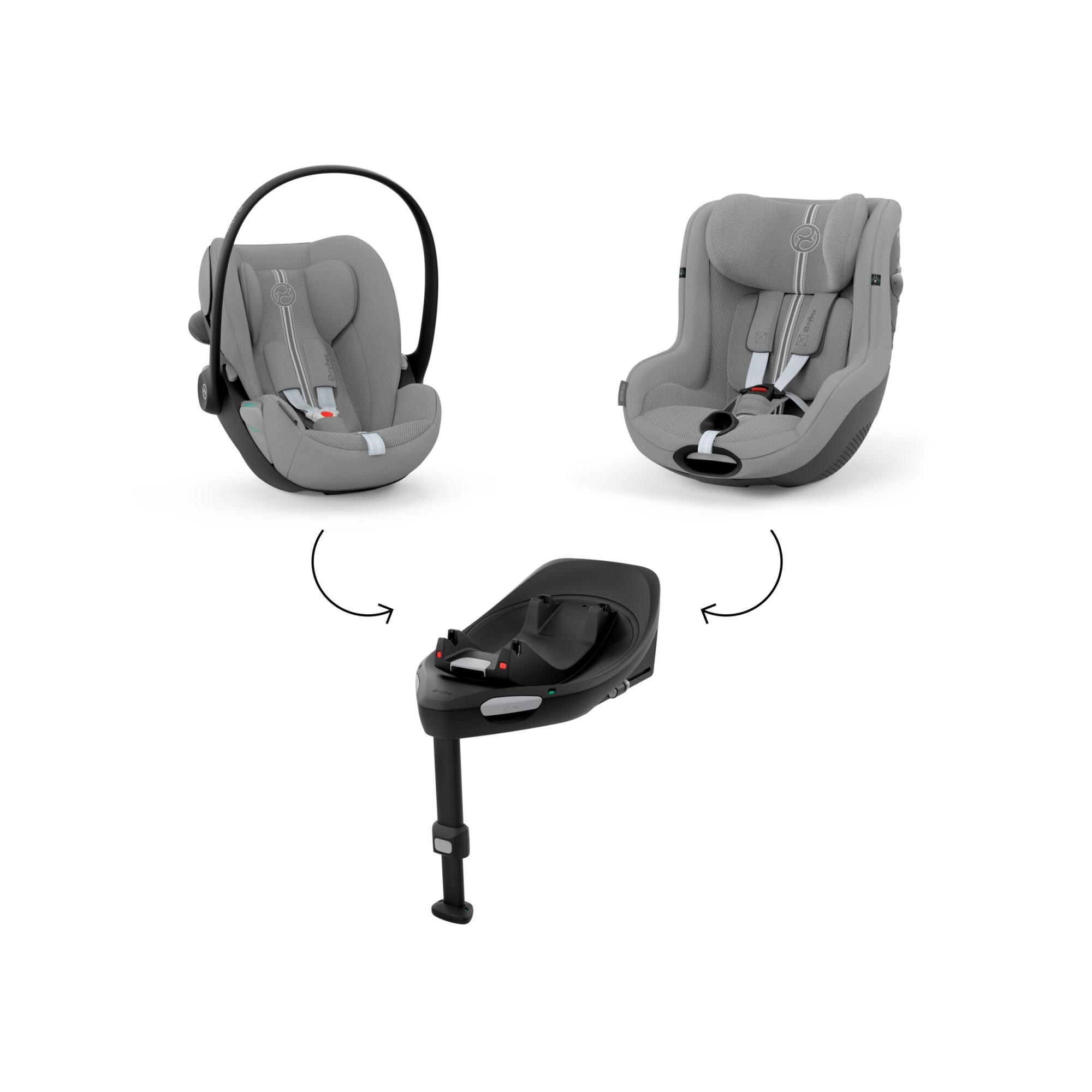 Silla de coche CYBEX Sirona G3 Plus (40 - 105 cm) - Gris Natural Gris Natural-10