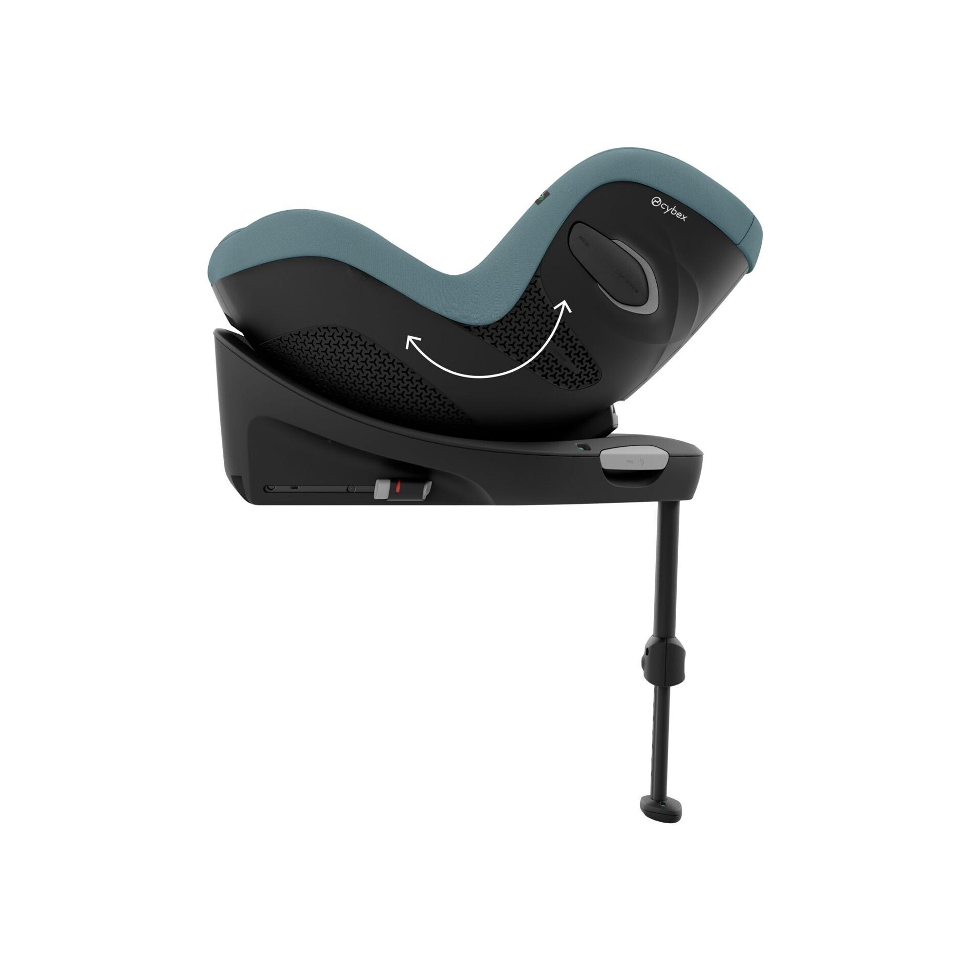 Silla de coche CYBEX Sirona G3 Plus (40 - 105 cm) - Marrón oscuro Azul-6