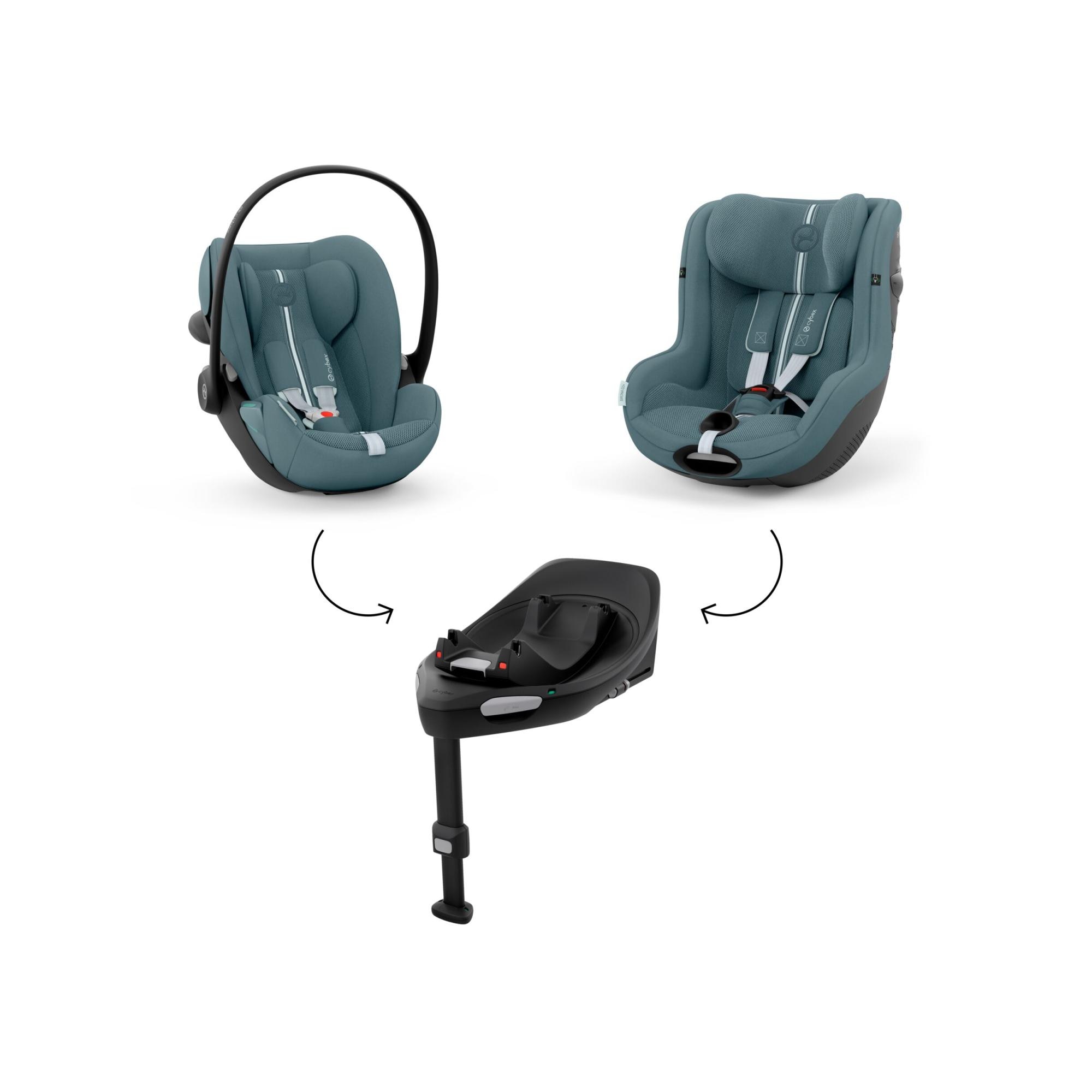 Silla de coche CYBEX Sirona G3 Plus (40 - 105 cm) - Marrón oscuro Azul-10
