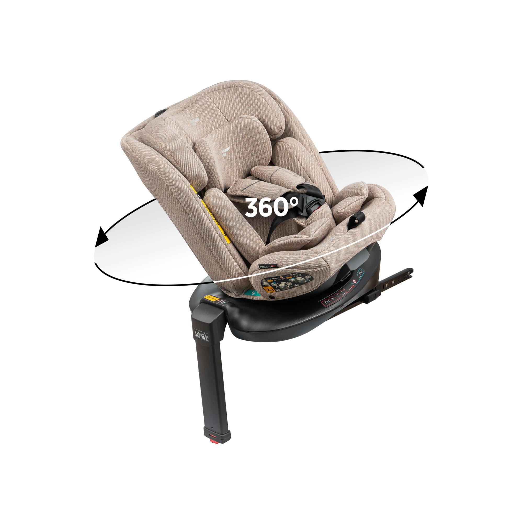 Imagem 0 de Cadeira Auto SPIN ISOFIX SUPPORT LEG (40-150cm) FAIRGO