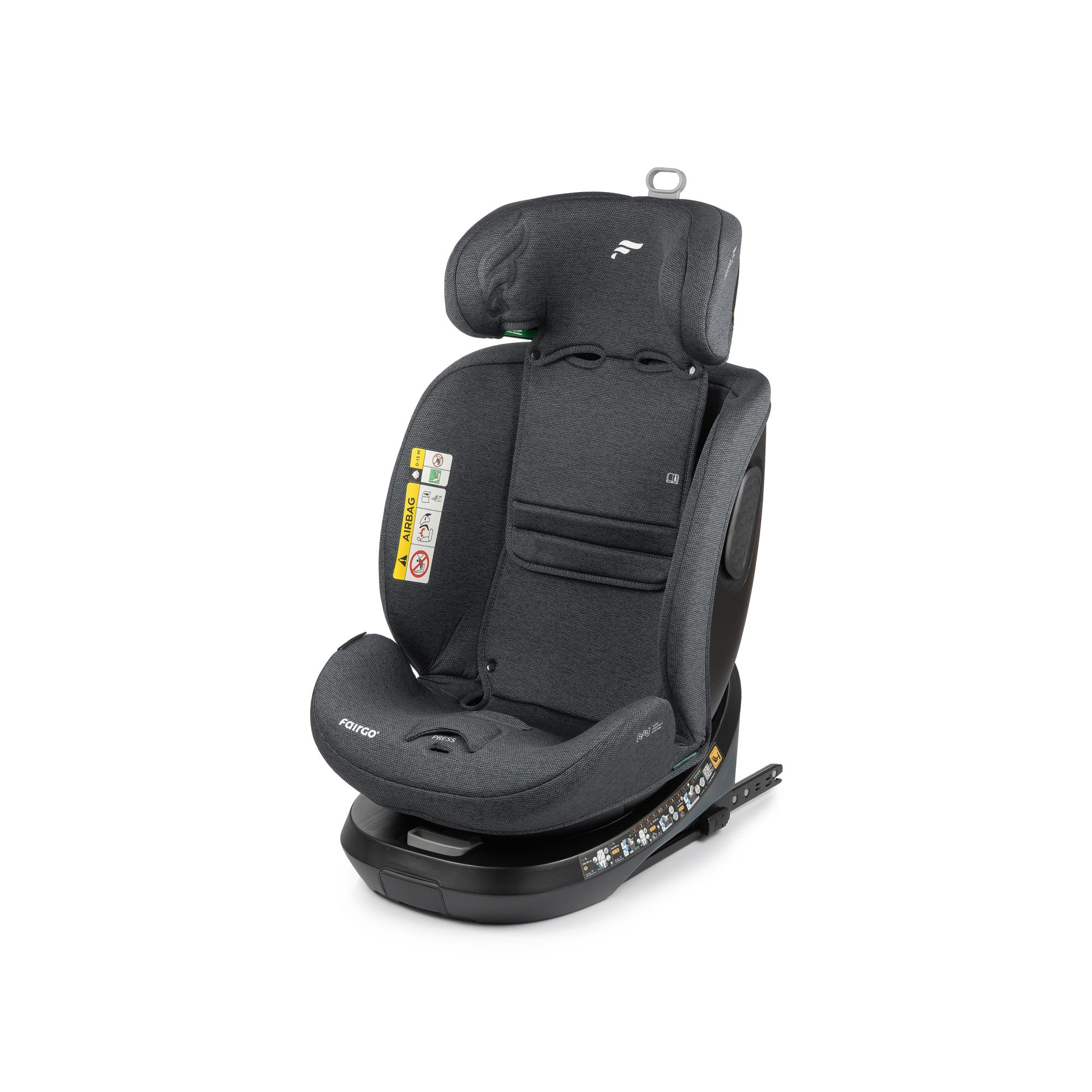 Silla de coche ADORE ISOFIX SUPPORT LEG (40-150cm) FAIRGO - Gris Gris-6