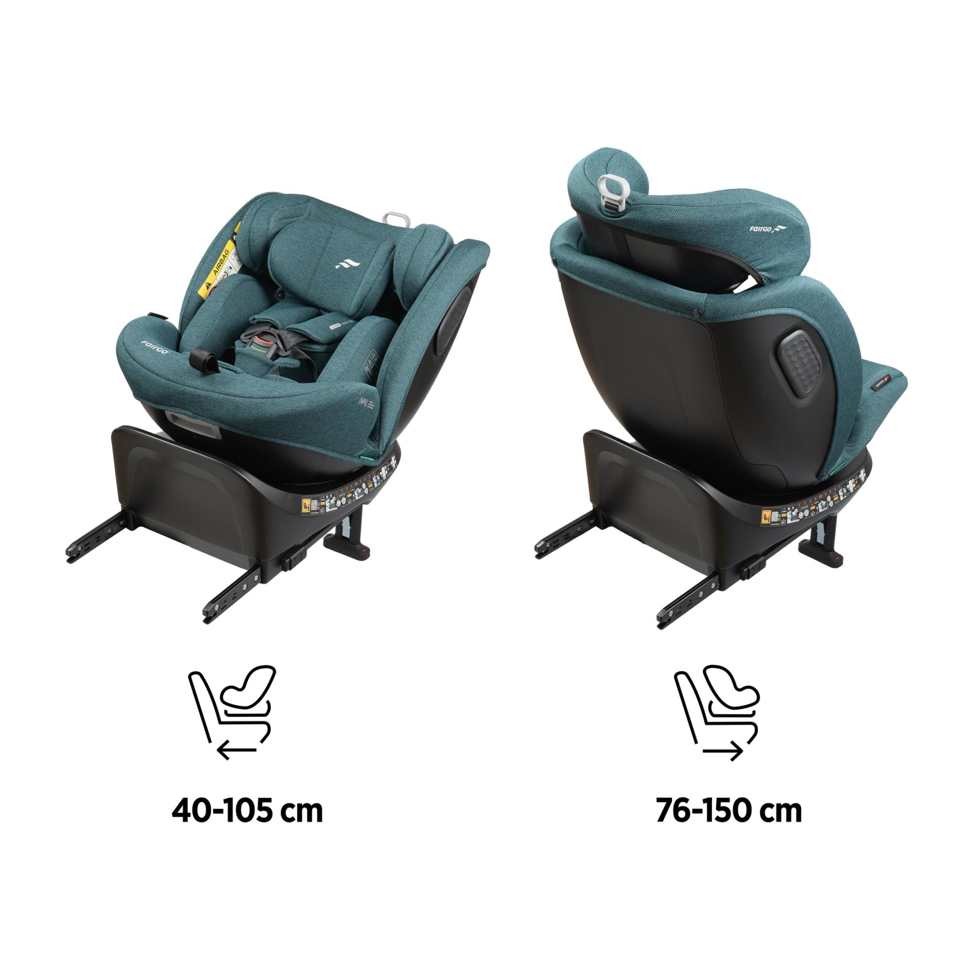 Cadeira Auto Adore Isofix Support Leg (40-150 cm) Verde-4
