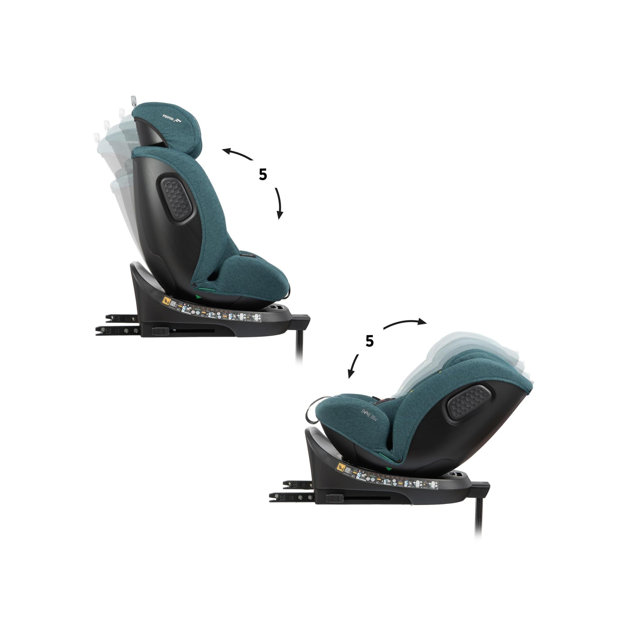Cadeira Auto Adore Isofix Support Leg (40-150 cm) Verde-5