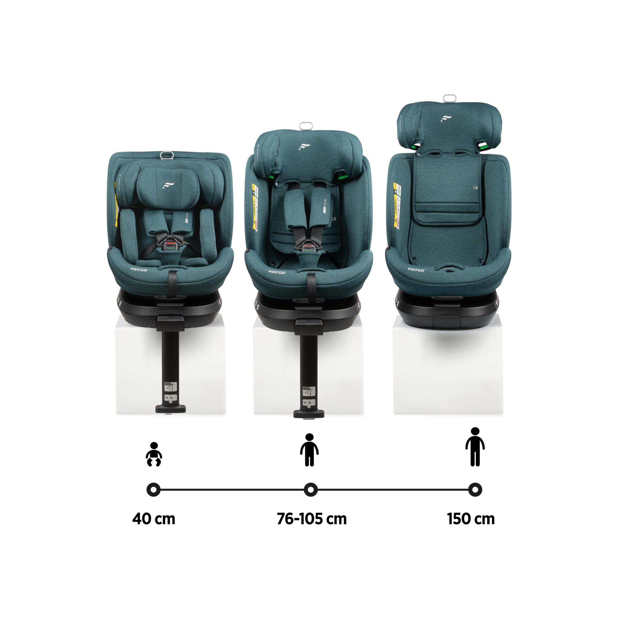 Cadeira Auto Adore Isofix Support Leg (40-150 cm) Verde-6