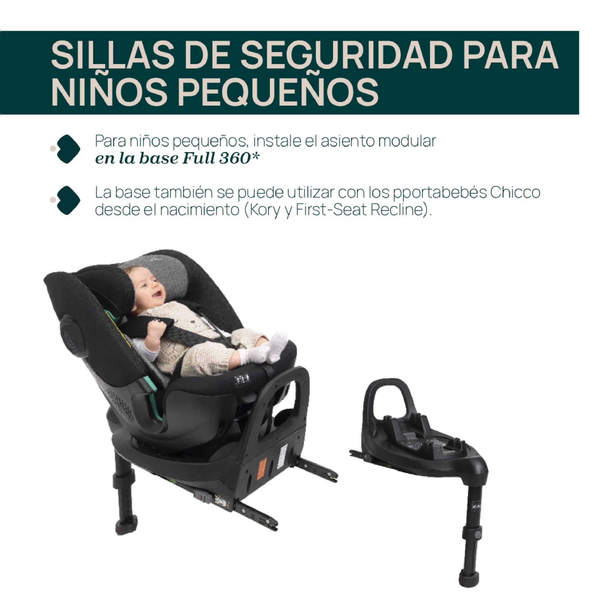 Imagen 5 de SILLA DE COCHE CHICCO FULLSEAT 360 SIN BASE (61-105CM) - Negro Negro