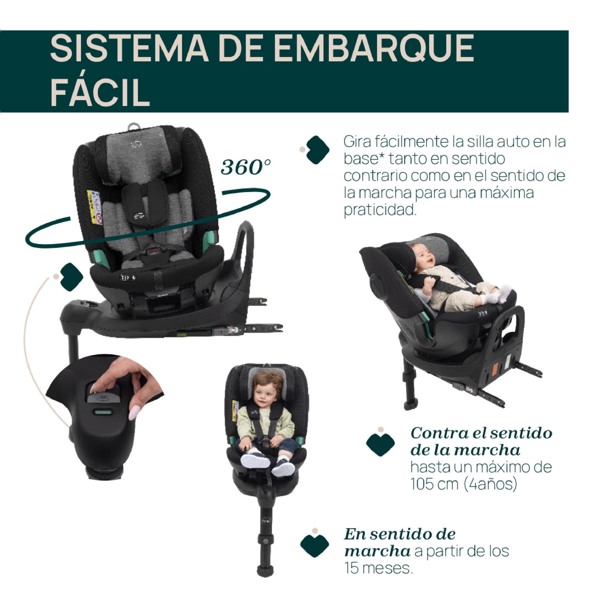 Imagen 6 de SILLA DE COCHE CHICCO FULLSEAT 360 SIN BASE (61-105CM) - Negro Negro