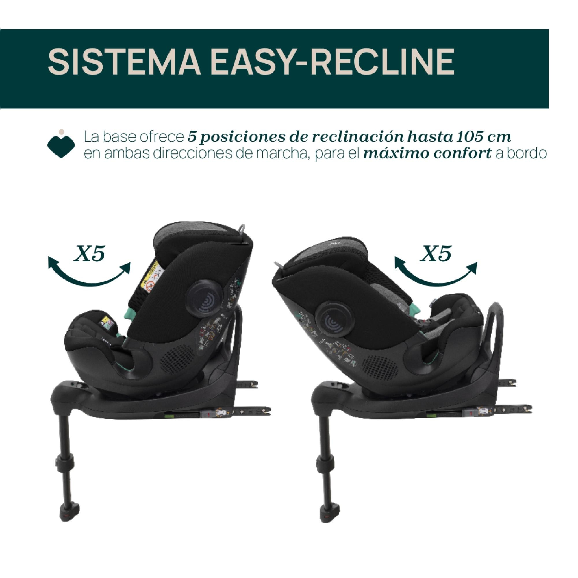 Imagen 8 de SILLA DE COCHE CHICCO FULLSEAT 360 SIN BASE (61-105CM) - Negro Negro