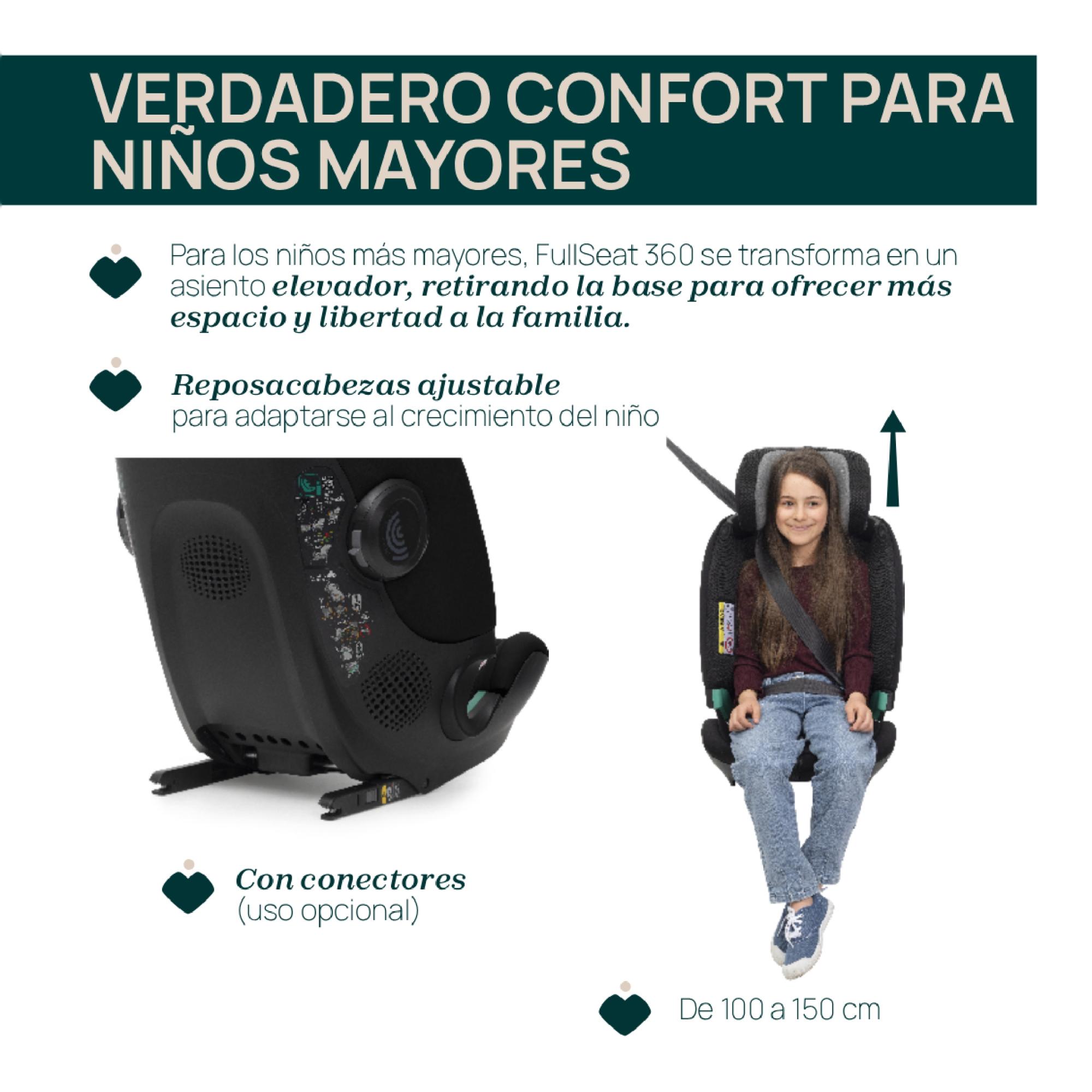 Imagen 9 de SILLA DE COCHE CHICCO FULLSEAT 360 SIN BASE (61-105CM) - Negro Negro
