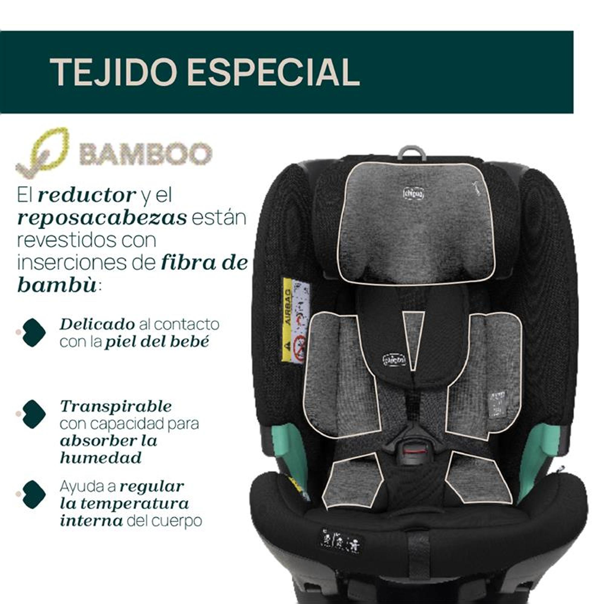 Imagen 11 de SILLA DE COCHE CHICCO FULLSEAT 360 SIN BASE (61-105CM) - Negro Negro