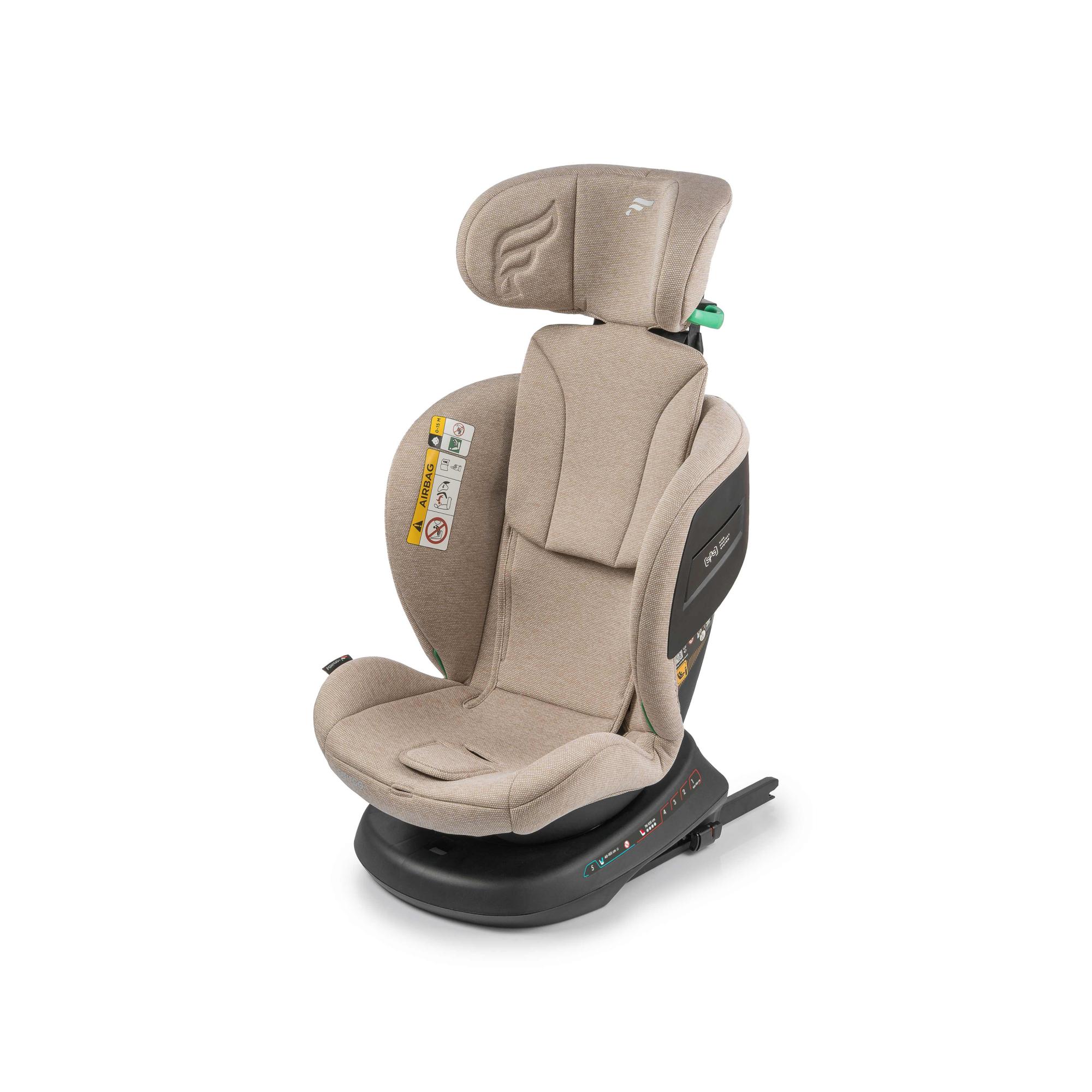 Silla de coche VERSO ISIZE (40-150cm) FAIRGO - Beige Beige-6