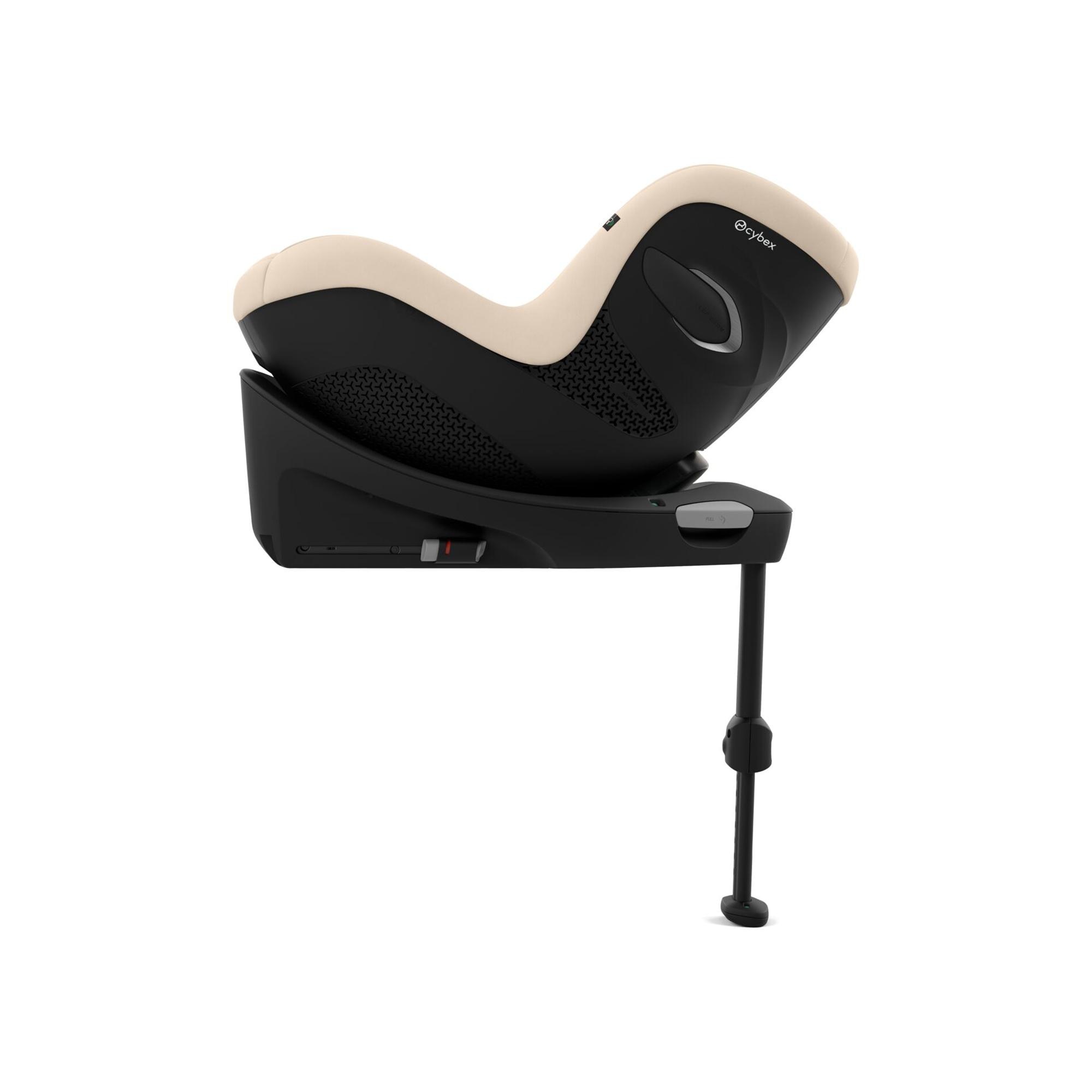 Cadeira Auto Sirona com Base (61 - 105 cm) Bege-5