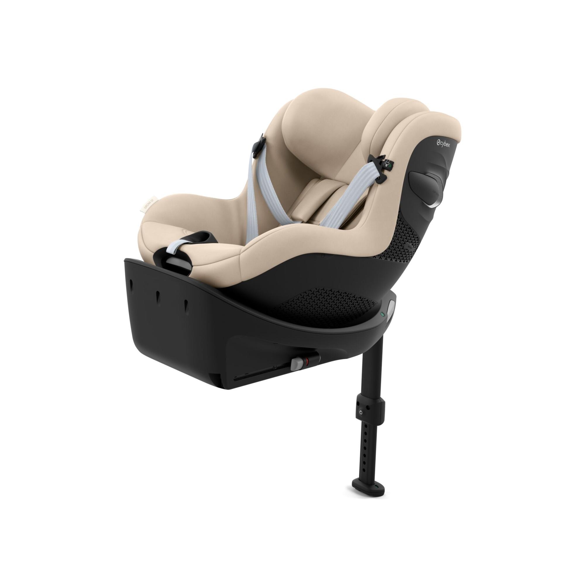 Cadeira Auto Sirona com Base (61 - 105 cm) Bege-7