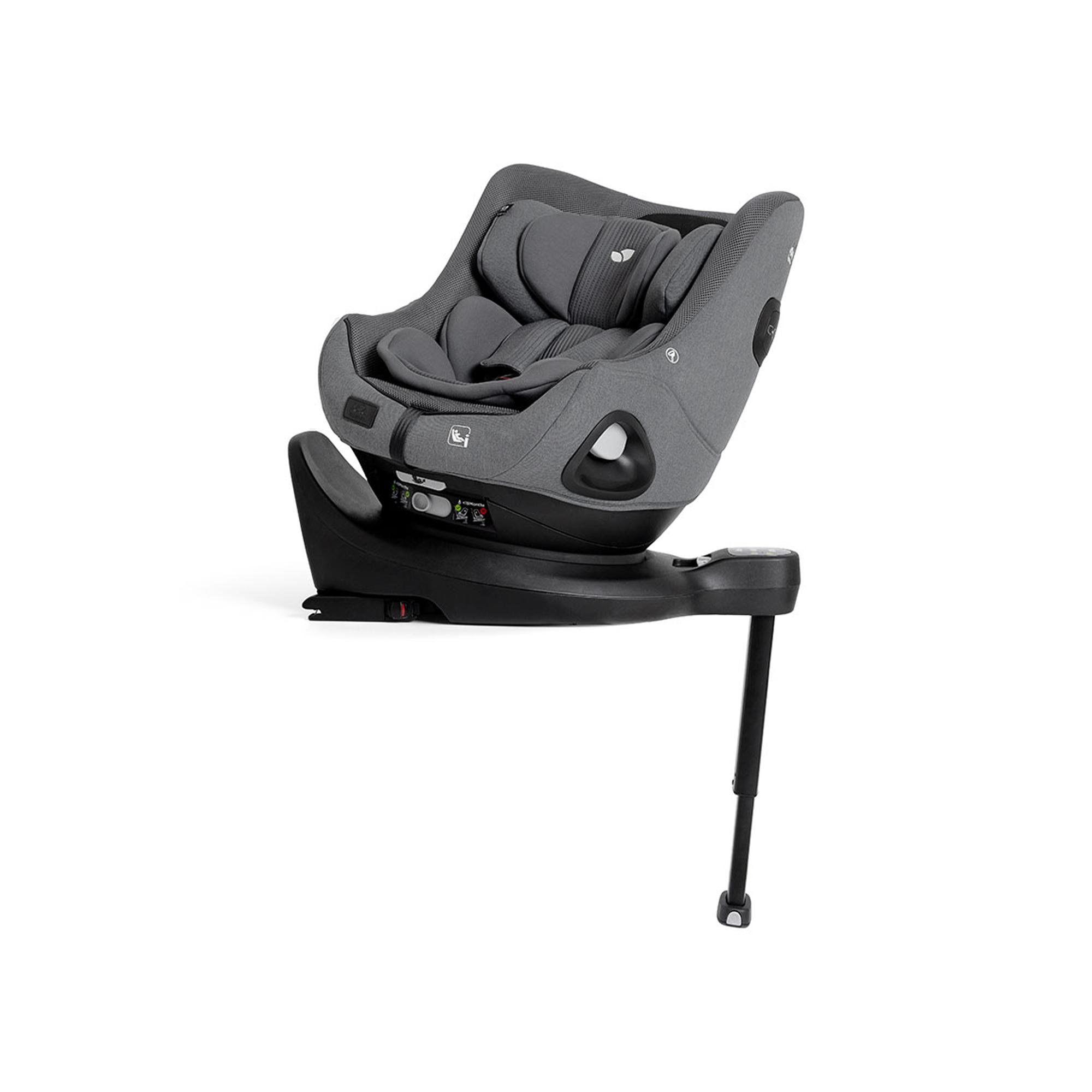 Silla de auto giratoria con base incorporada Joie Signature i-Harbour Pro (40-105 cm) - Gris oscuro Gris oscuro-2