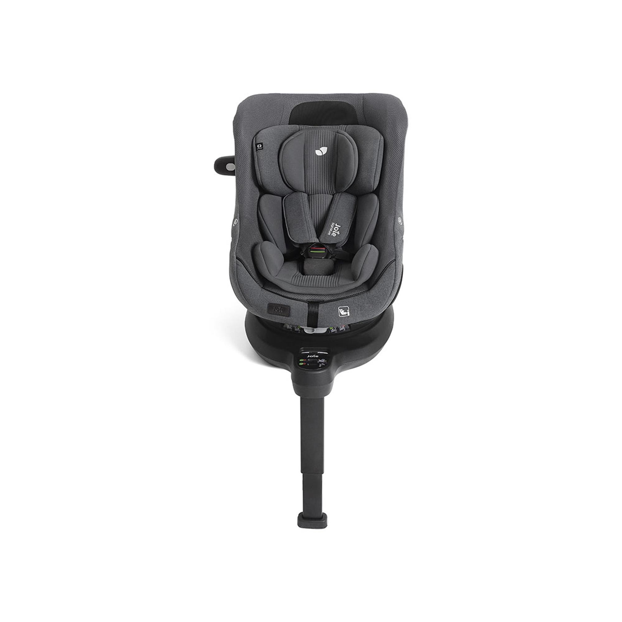 Silla de auto giratoria con base incorporada Joie Signature i-Harbour Pro (40-105 cm) - Gris oscuro Gris oscuro-8