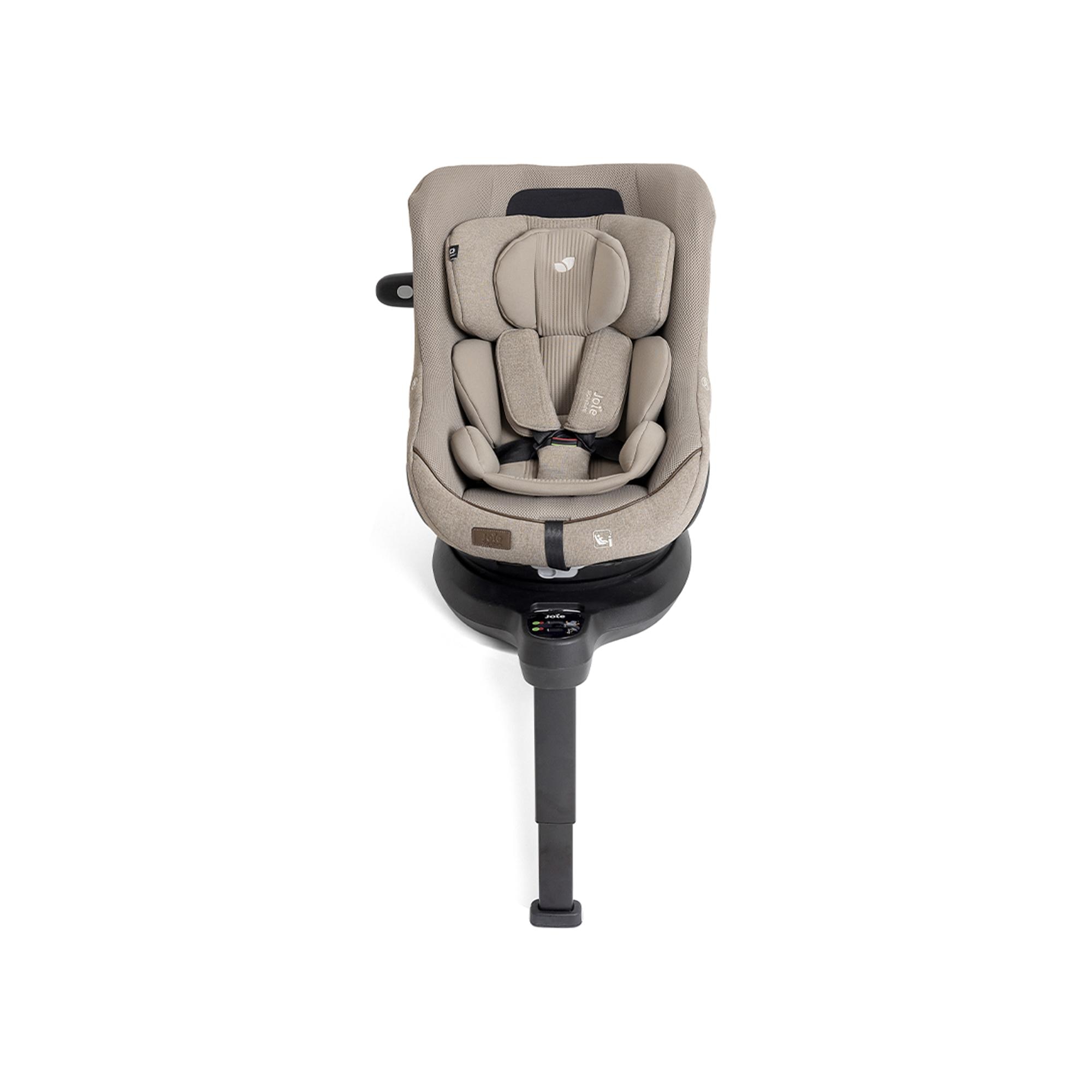 Cadeira Auto Giratória com Base Integrada Joie Signature i-Harbour Pro (40-105 cm) Bege-2