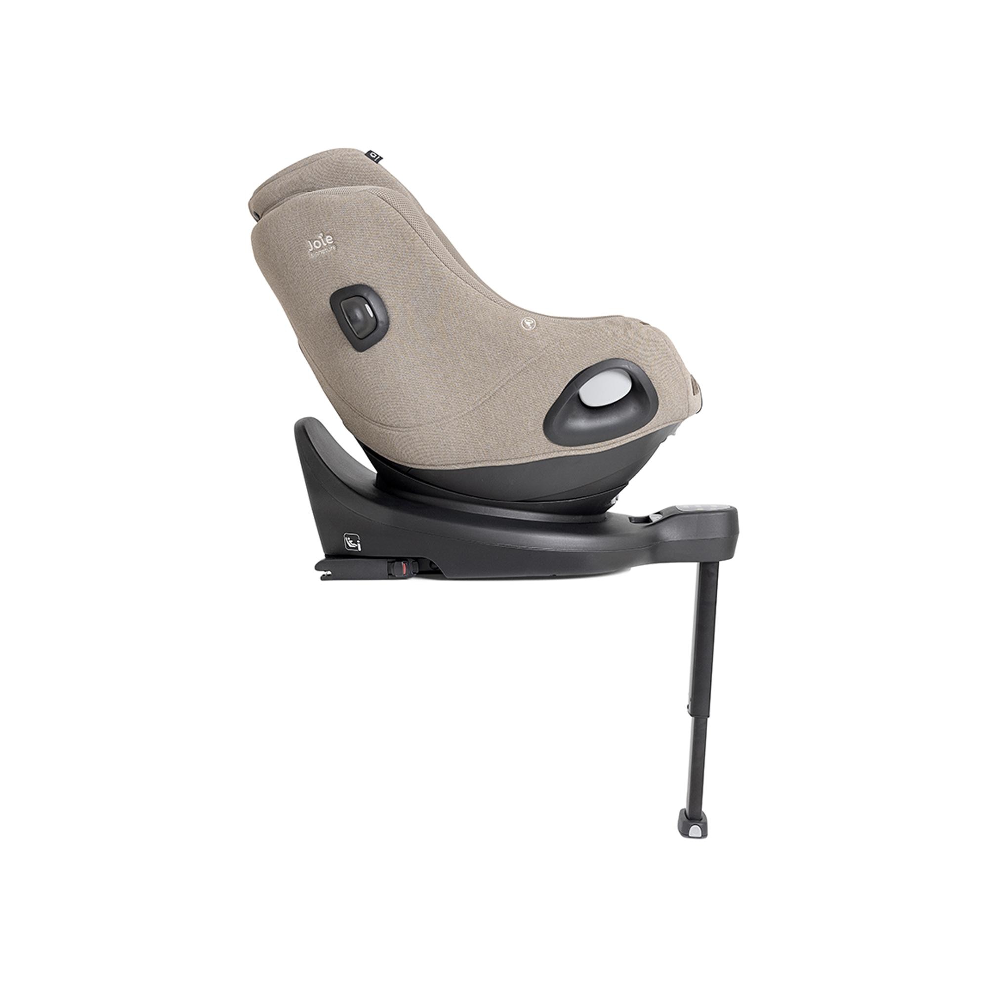 Cadeira Auto Giratória com Base Integrada Joie Signature i-Harbour Pro (40-105 cm) Bege-4