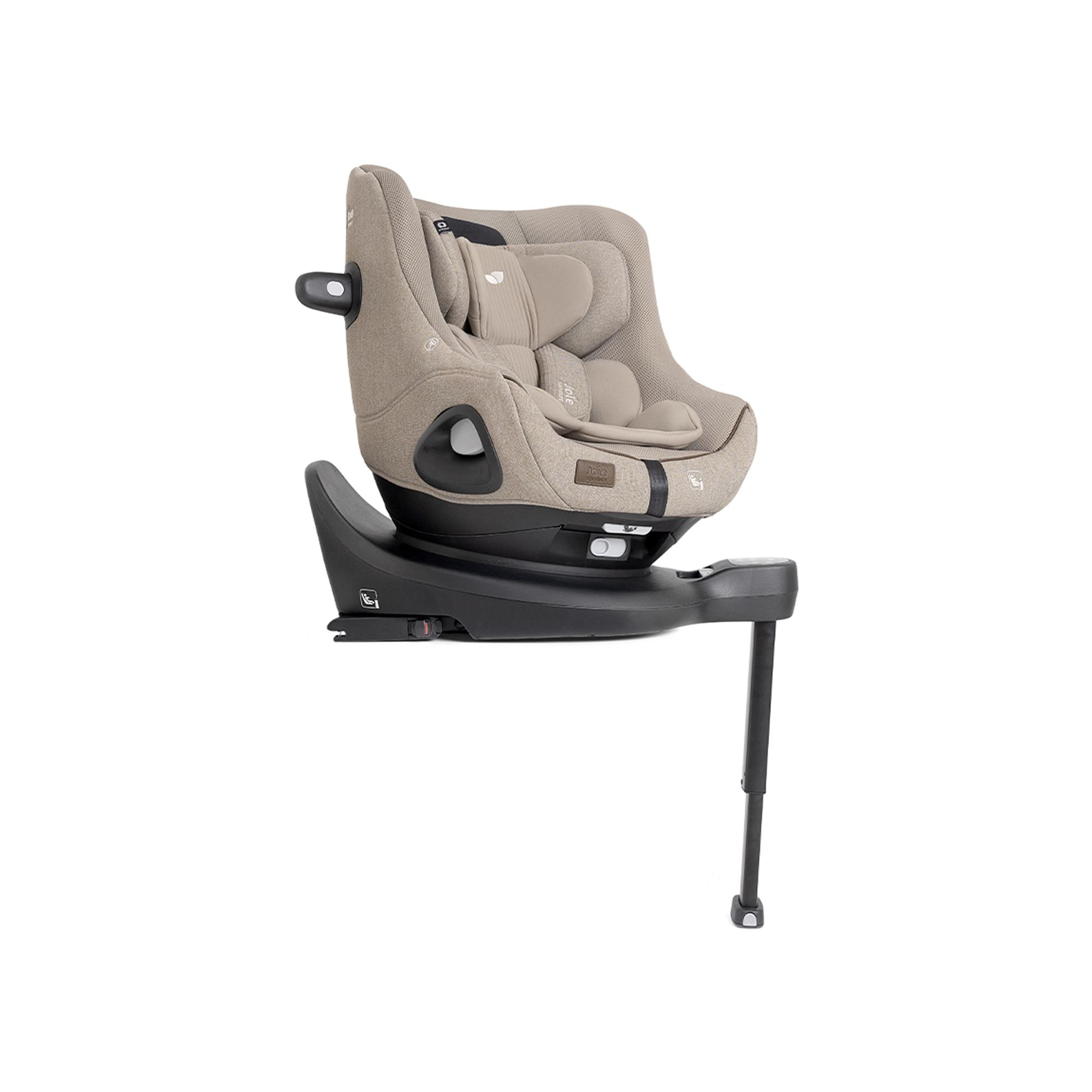 Cadeira Auto Giratória com Base Integrada Joie Signature i-Harbour Pro (40-105 cm) Bege-6