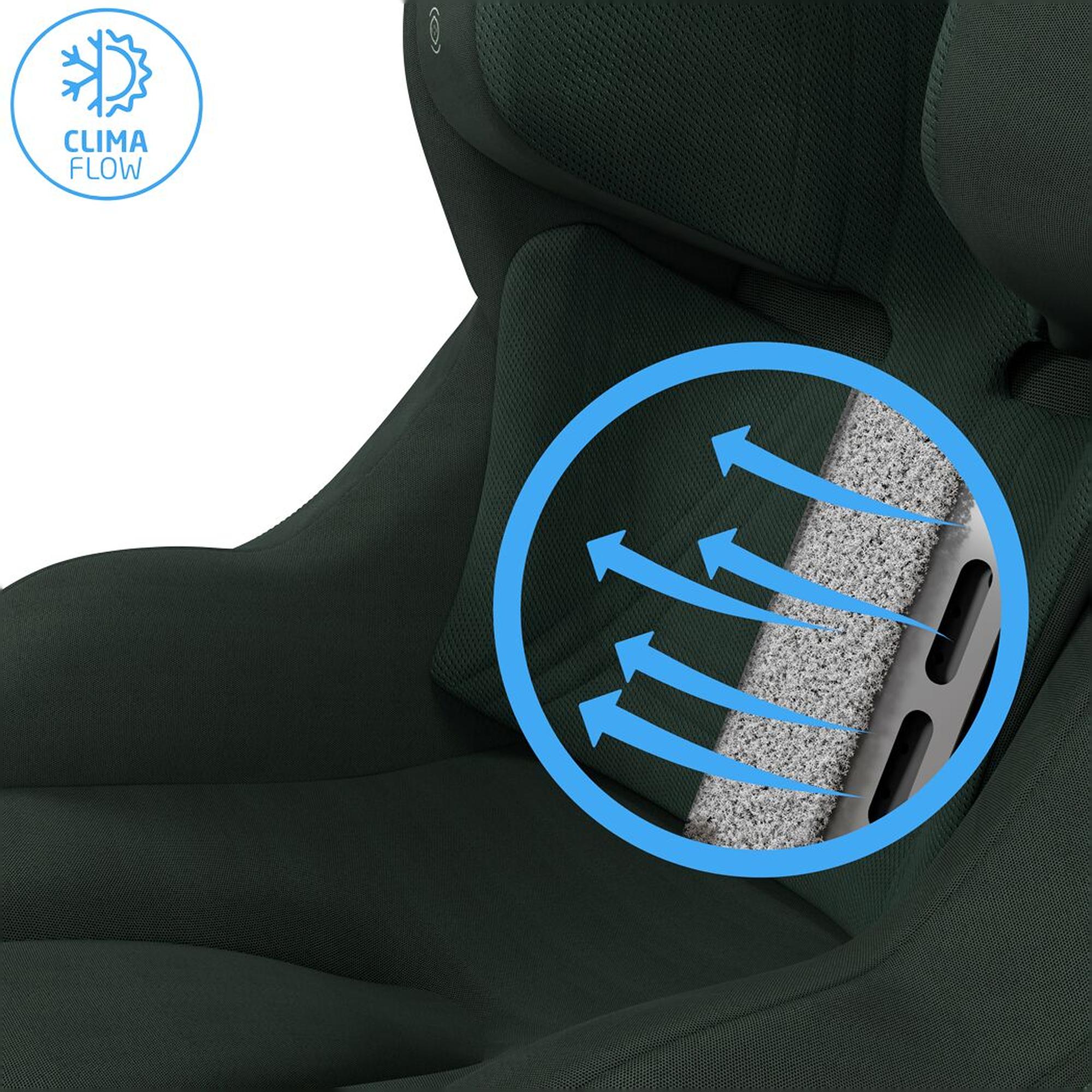Imagen 5 de Silla de coche Maxi-Cosi Mica Slide Pro i-Size, 40-105cm, 0-4 años, 0-18 Kg - Verde oscuro Verde oscuro