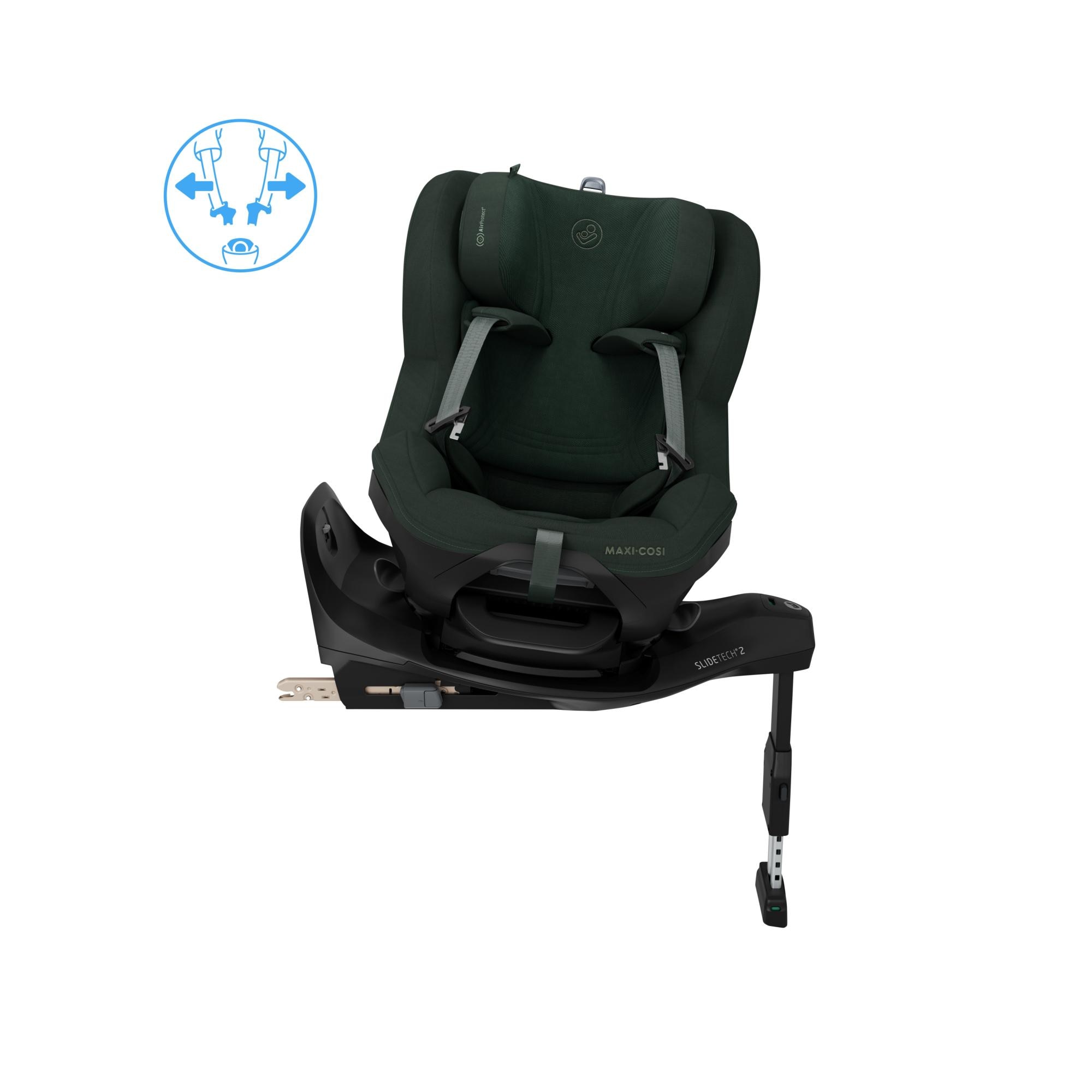 Imagen 6 de Silla de coche Maxi-Cosi Mica Slide Pro i-Size, 40-105cm, 0-4 años, 0-18 Kg - Verde oscuro Verde oscuro