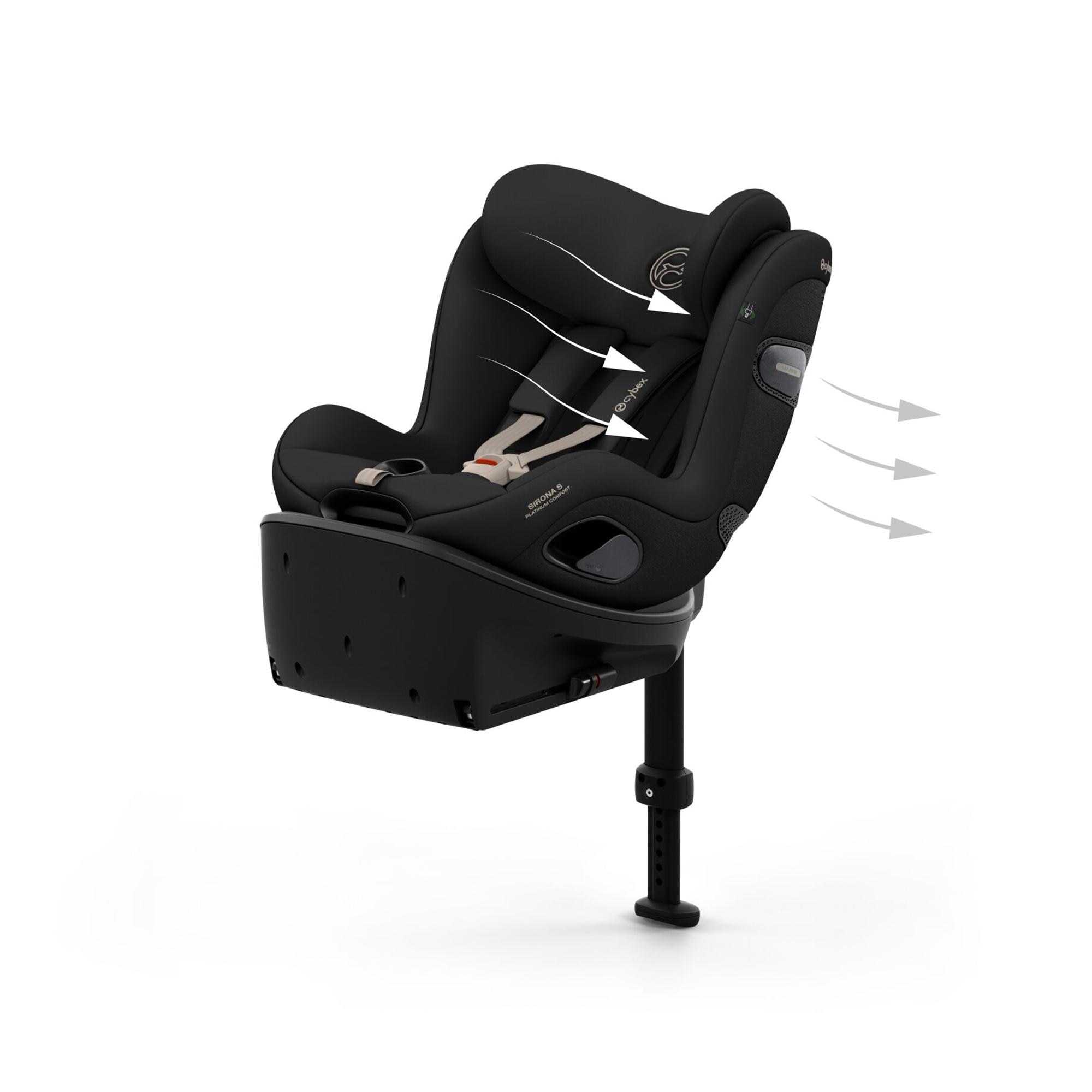 Imagen 8 de Silla de coche CYBEX Sirona S (61 -105 cm) - Negro Negro