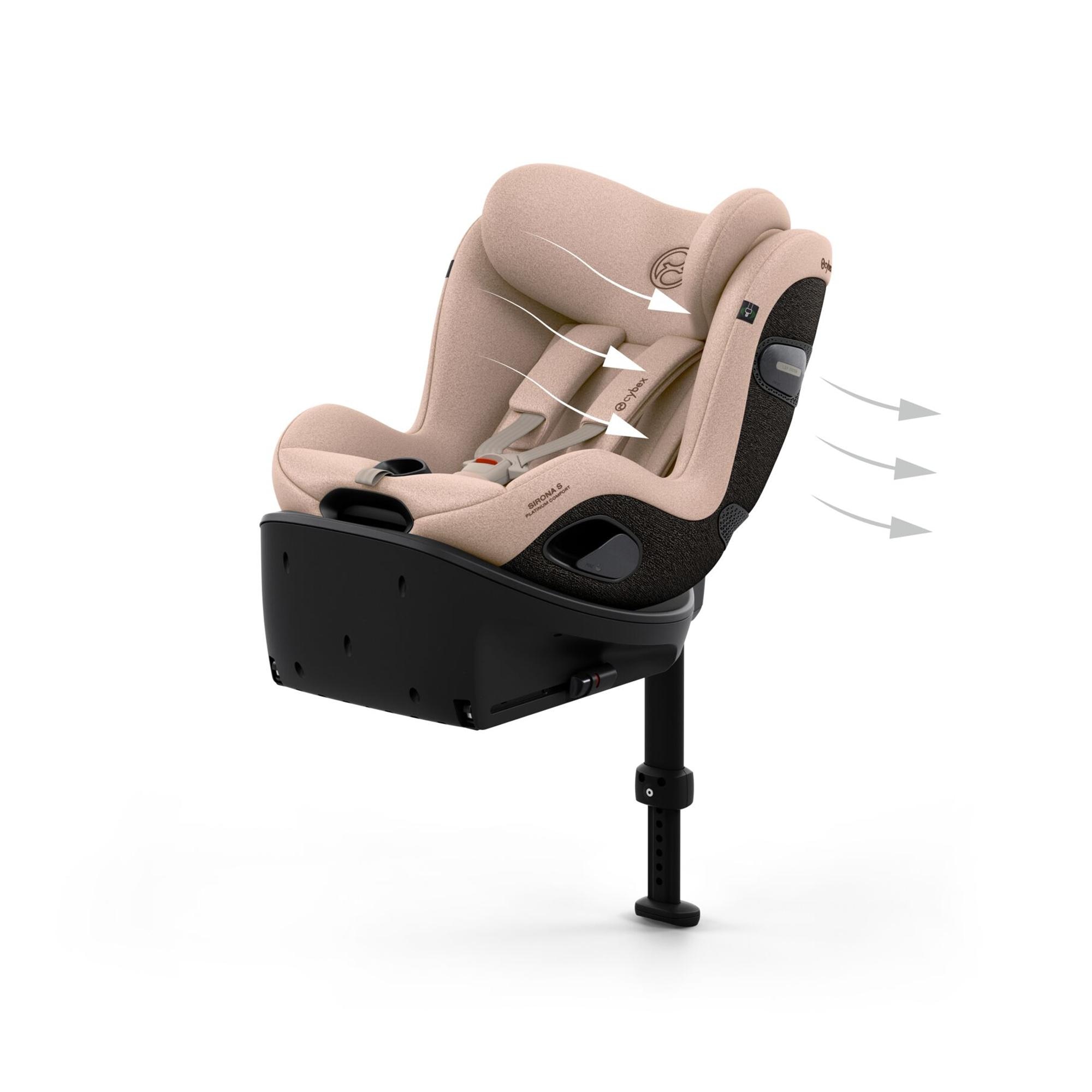 Imagen 8 de Silla de coche CYBEX Sirona S (61 -105 cm) - Natural Natural