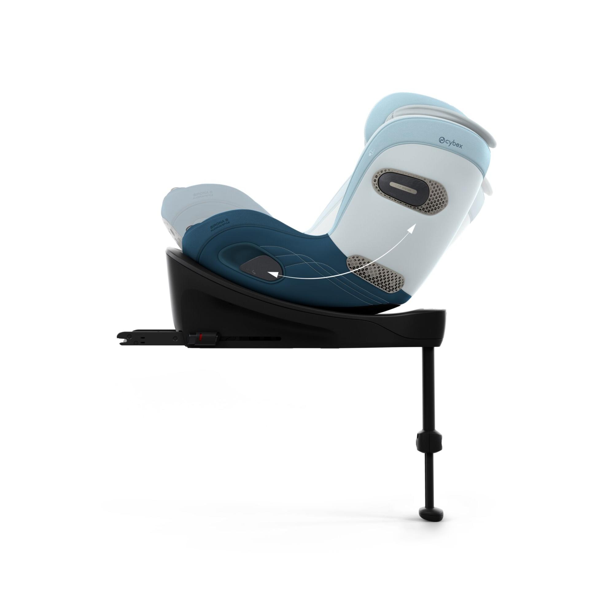 Imagen 10 de Silla de coche CYBEX Sirona S Style (61 -105 cm) - Azul Azul