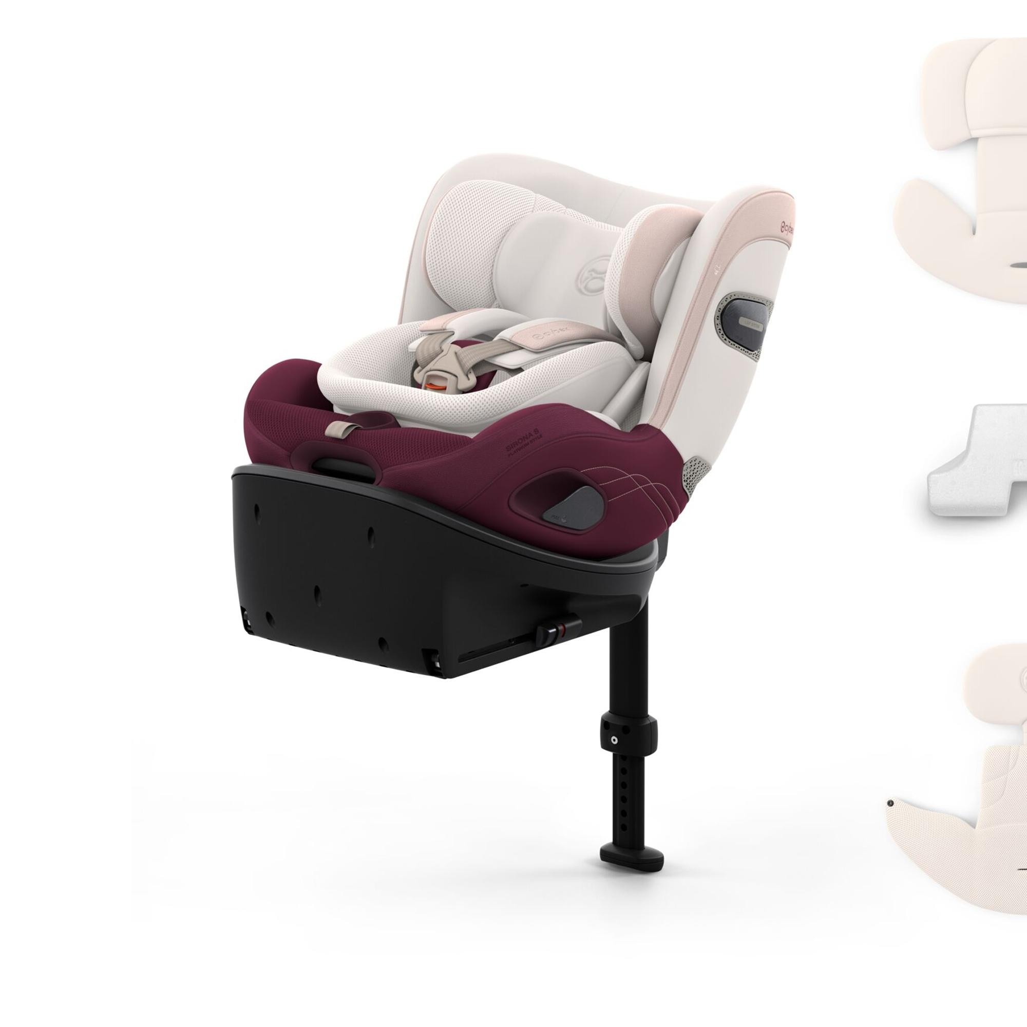 Imagen 8 de Silla de coche CYBEX Sirona S Style (61 -105 cm) - Rosa Rosa
