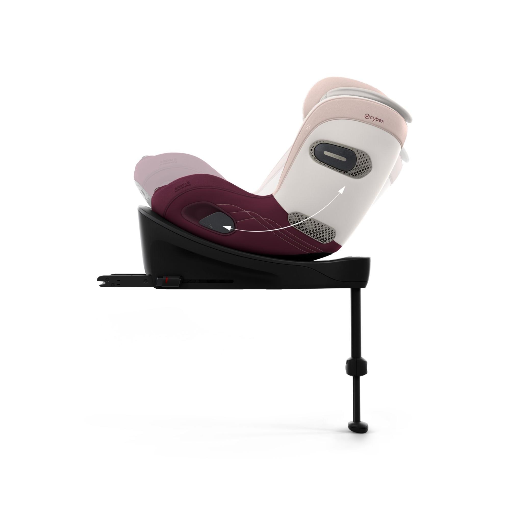 Imagen 10 de Silla de coche CYBEX Sirona S Style (61 -105 cm) - Rosa Rosa