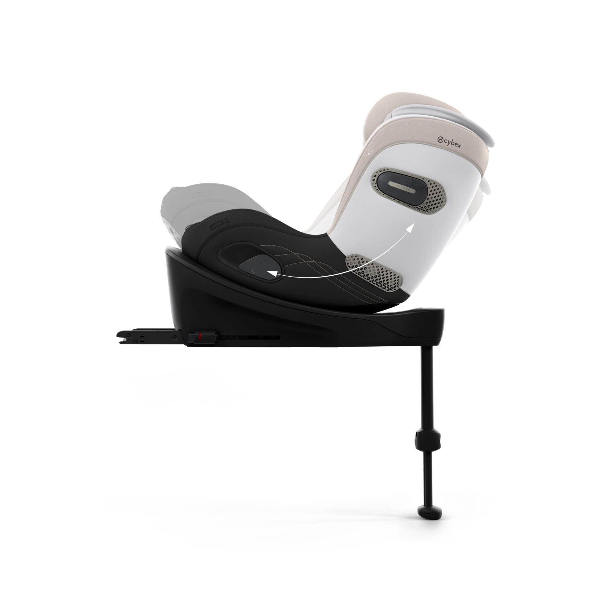 Imagen 10 de Silla de coche CYBEX Sirona S Style (61 -105 cm) - Blanco Blanco