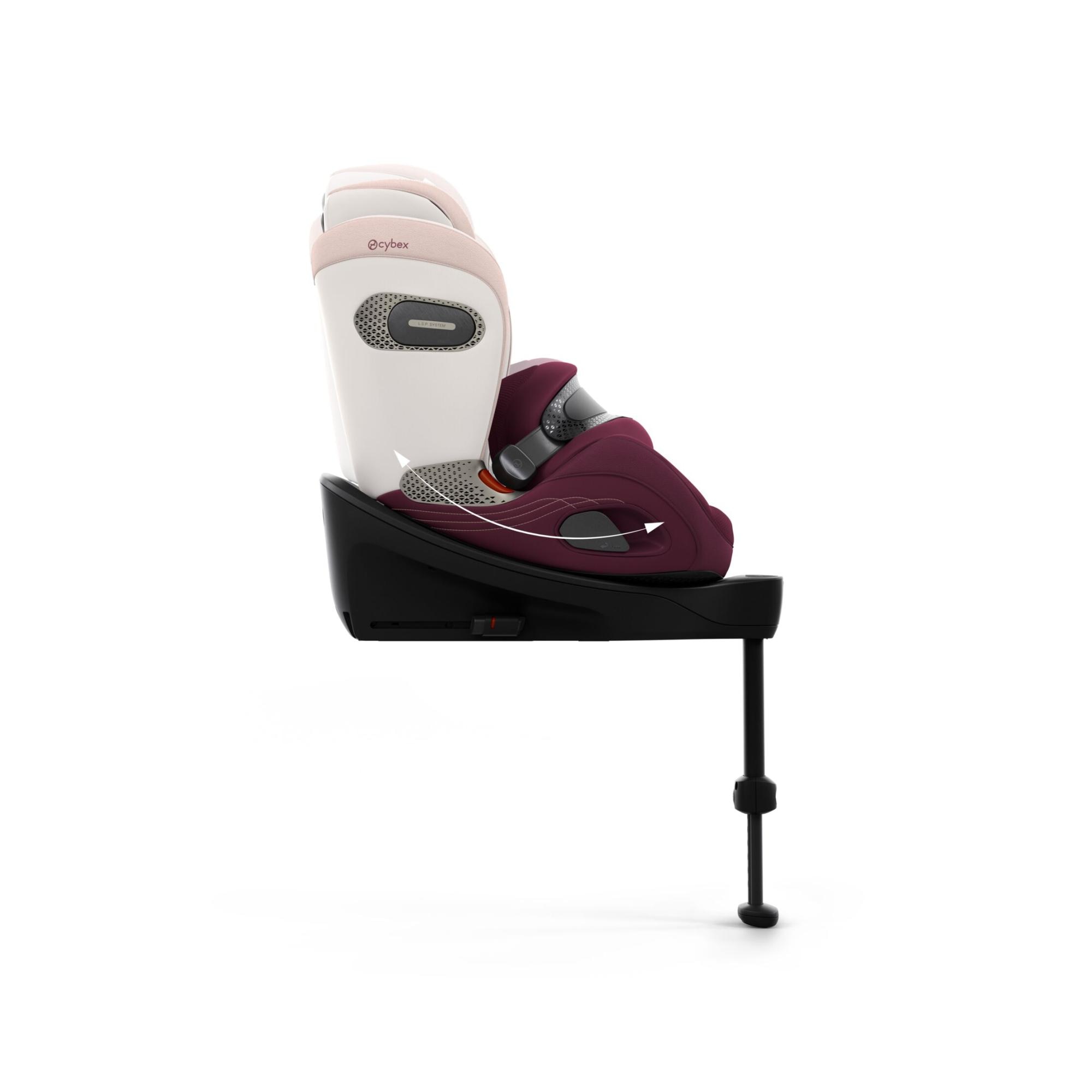 Imagen 8 de Silla de coche CYBEX Anoris S Airbag Style (76 - 125 cm) - Rosa Rosa