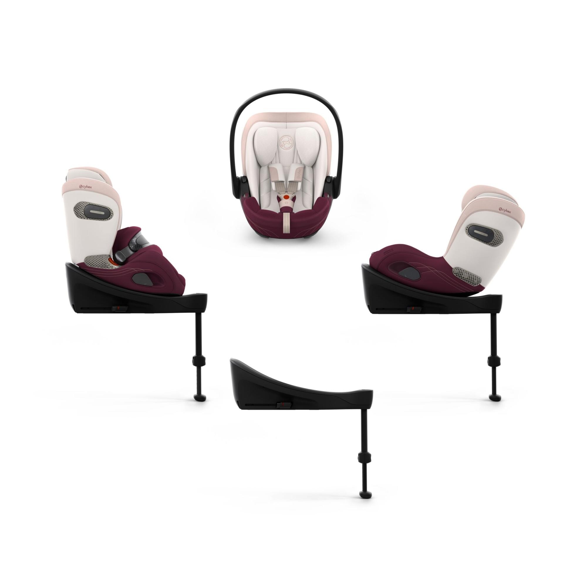 Imagen 10 de Silla de coche CYBEX Anoris S Airbag Style (76 - 125 cm) - Rosa Rosa