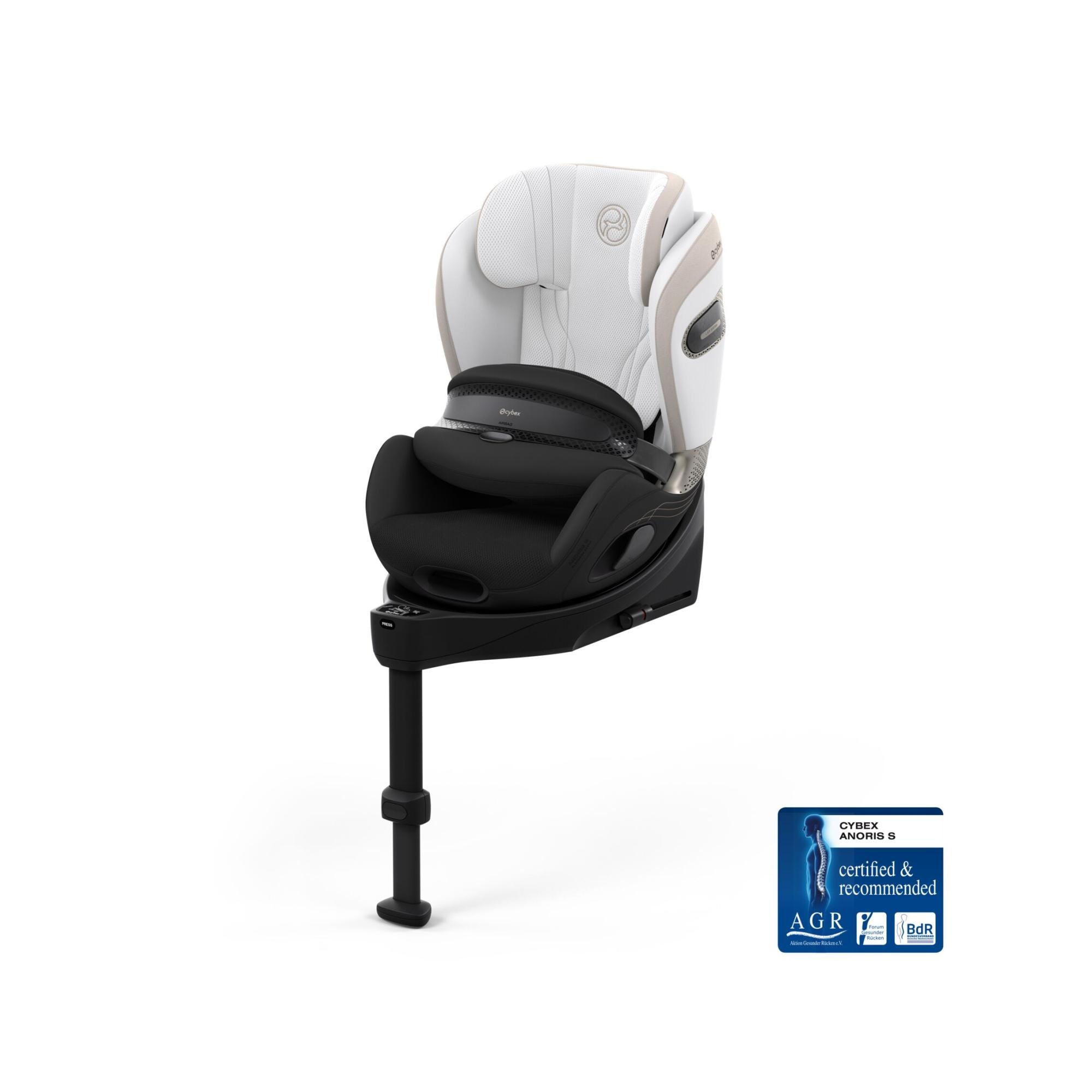 Imagen 1 de Silla de coche CYBEX Anoris S Airbag Style (76 - 125 cm) - Blanco Blanco