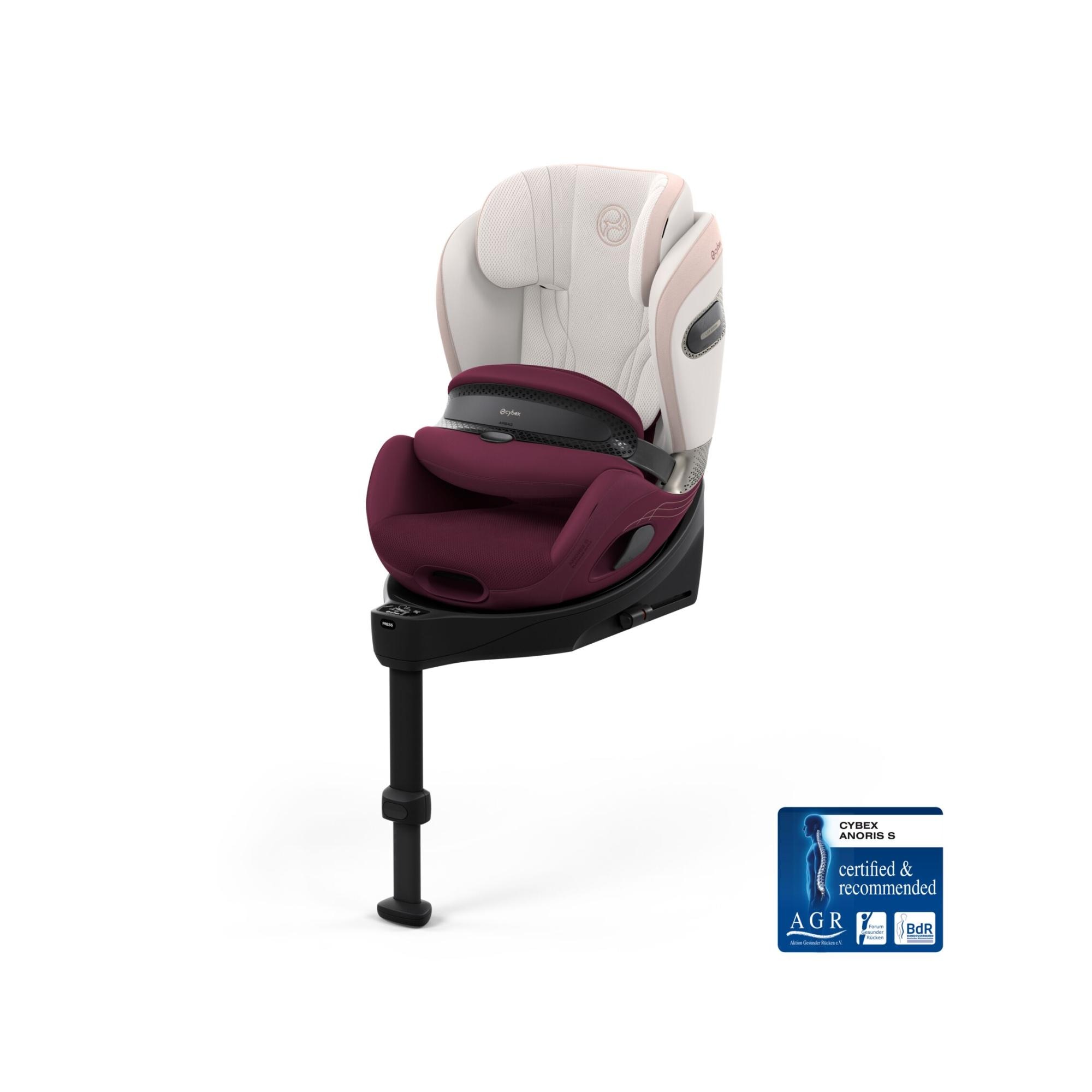 Imagen 1 de Silla de coche CYBEX Anoris Si Airbag Style (76 - 125 cm) - Rosa Rosa