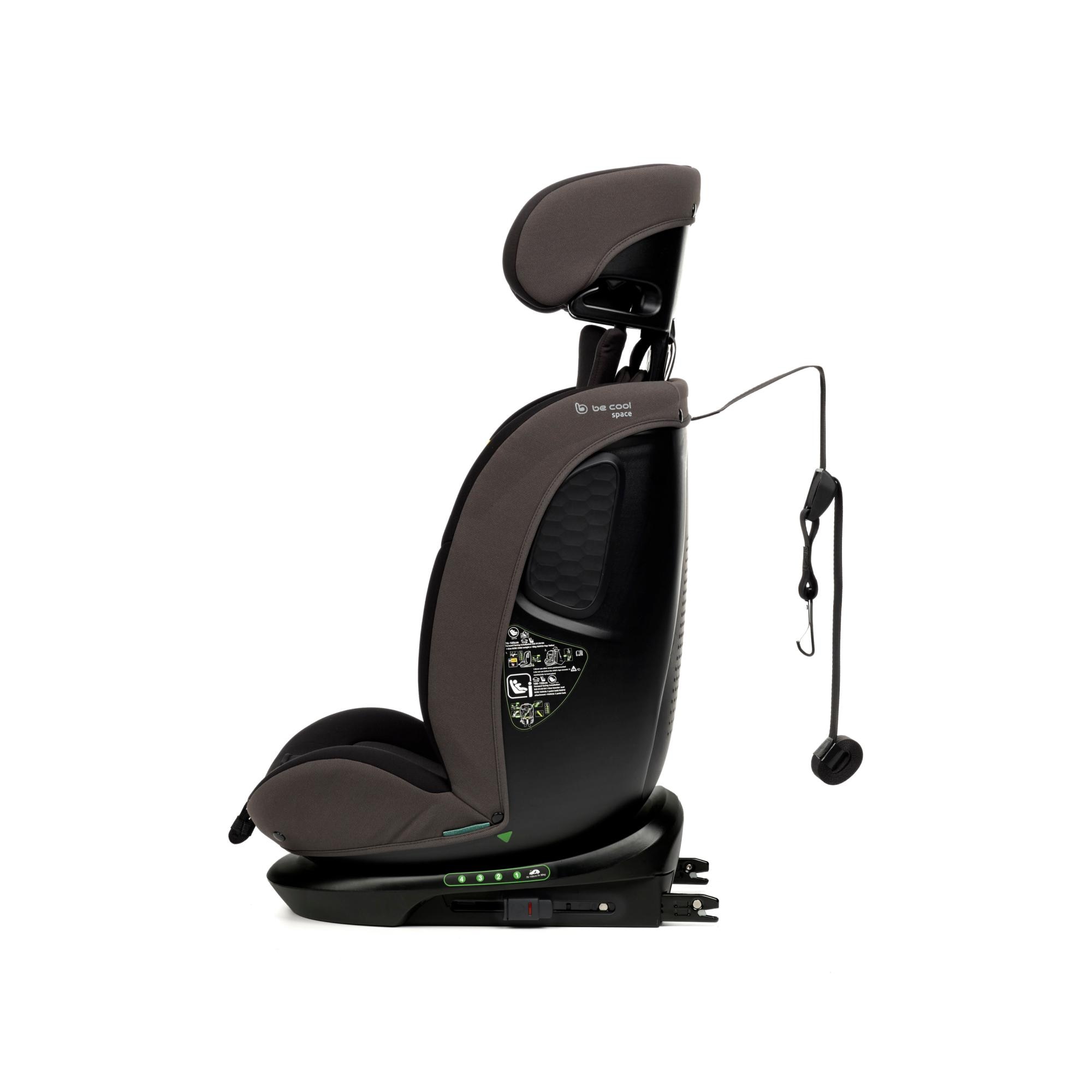 Imagen 10 de Silla de coche Be Cool Space (i-Size 76 - 150 cm) - Negro Negro
