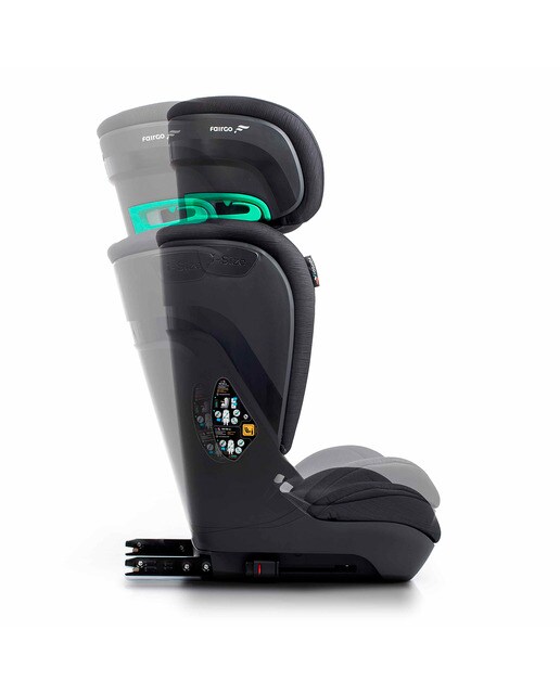 Cadeira Auto Colosso I-Size - 100-150 cm Preto-6
