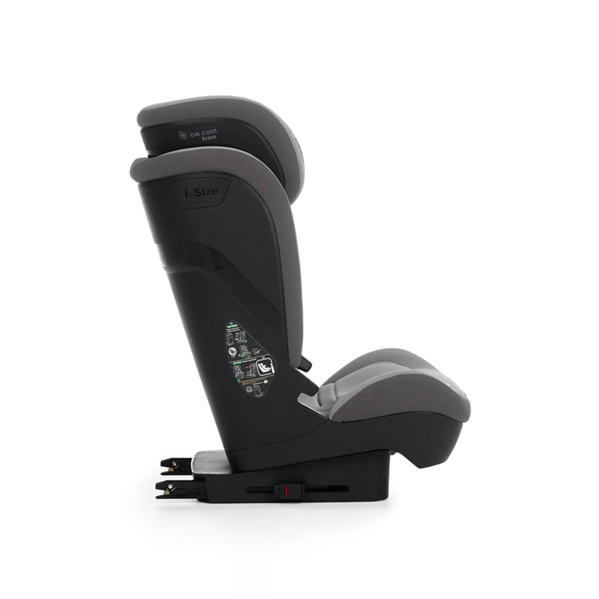 Cadeira Auto Bravo (i-Size 100 - 150 cm) Cinzento-claro-5