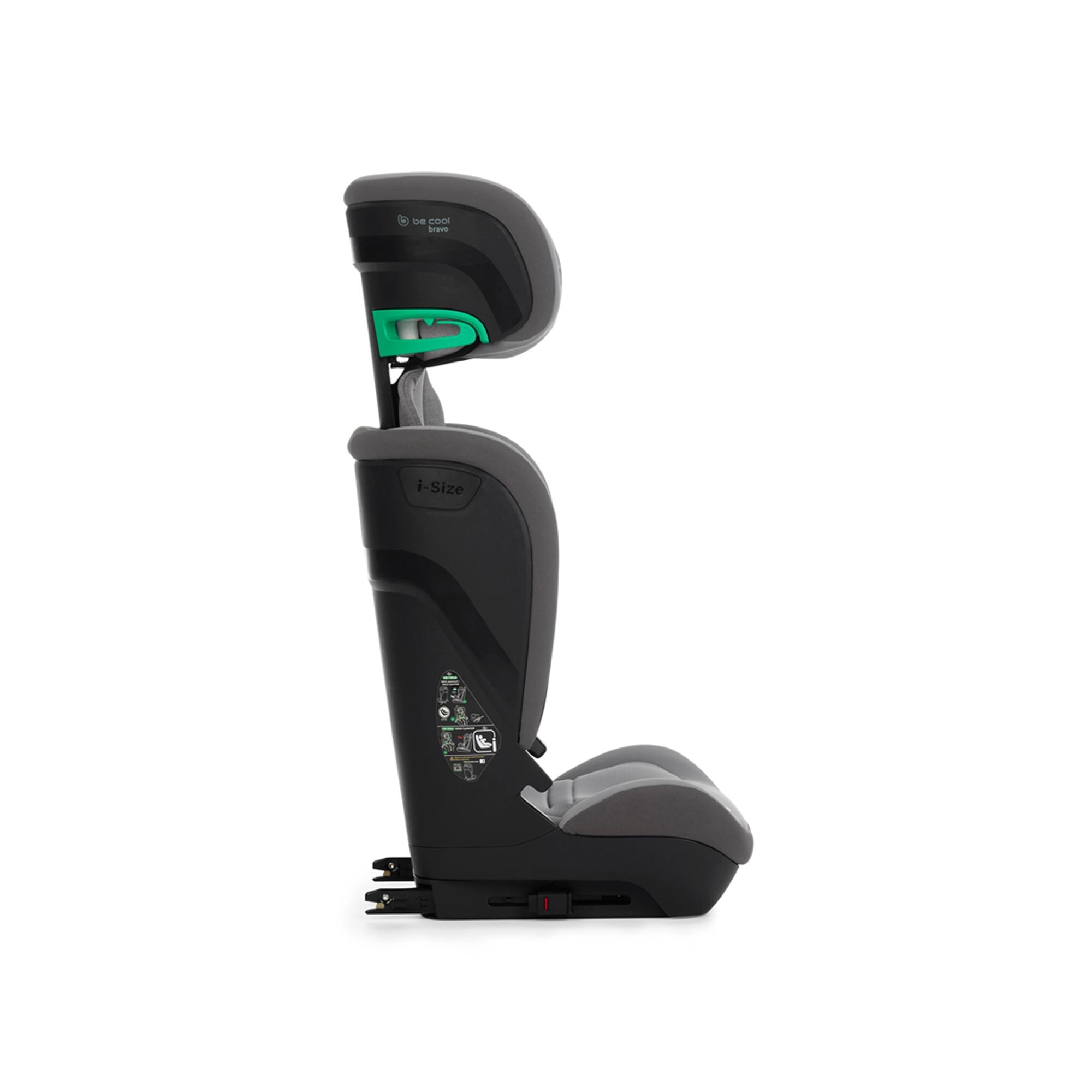 Cadeira Auto Bravo (i-Size 100 - 150 cm) Cinzento-claro-8